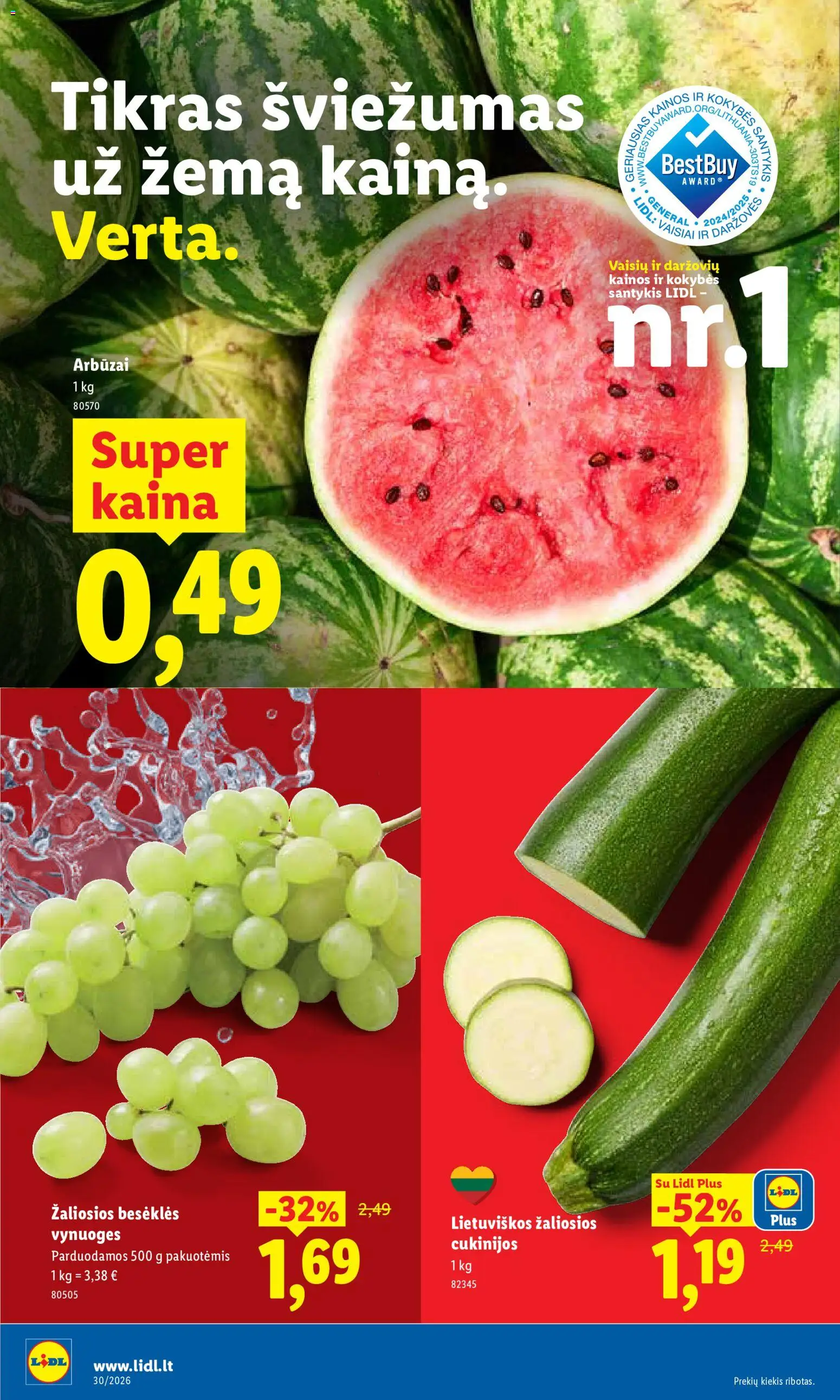 LIDL akcijos nuo 2026.07.20 | Puslapis: 44 | Prekių: Žuvis