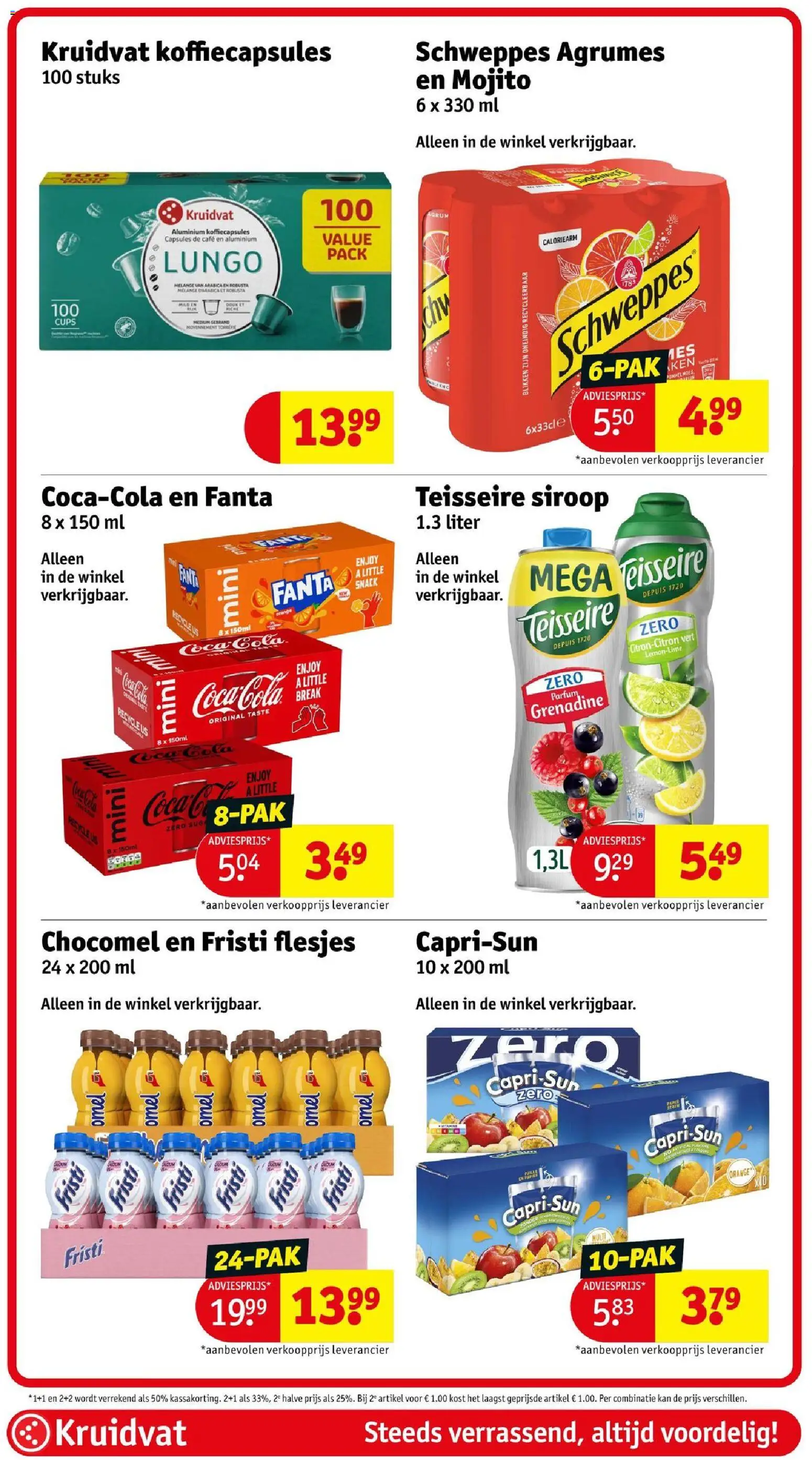 {H1} | Pagina: 118 | Producten: Koffiecapsules, Kan, Parfum, Siroop