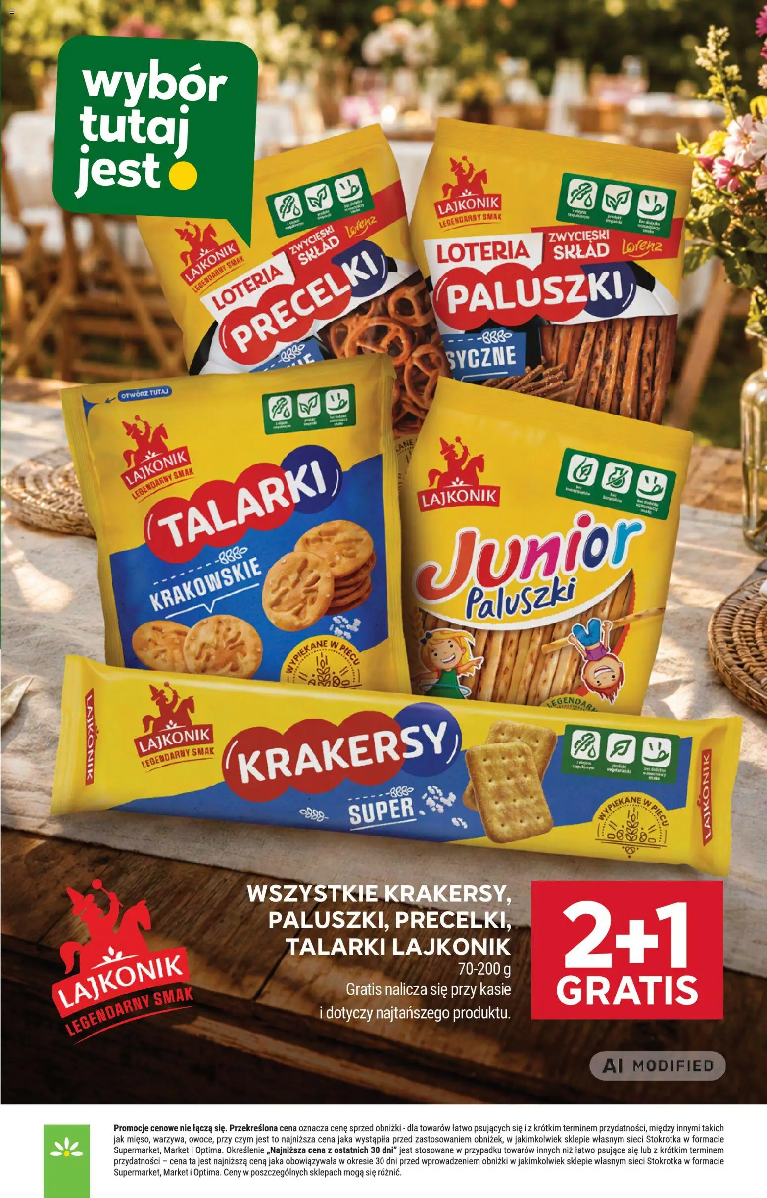 Stokrotka gazetka od 03.09.2026 | Strona: 48 | Produkty: Stokrotka, Wypiek, Paluszki, Krakersy