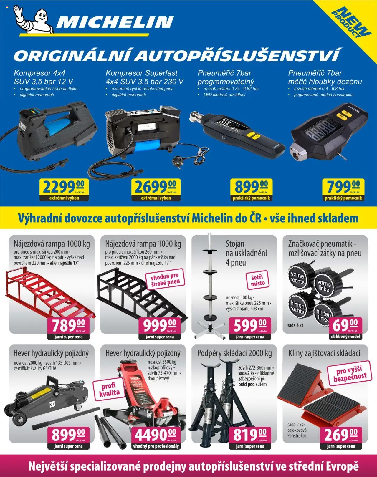 Velké jarní slevy právě začínají od 08.04.2025 | Strana: 5 | Produkty: Kompresor, Hever, LED