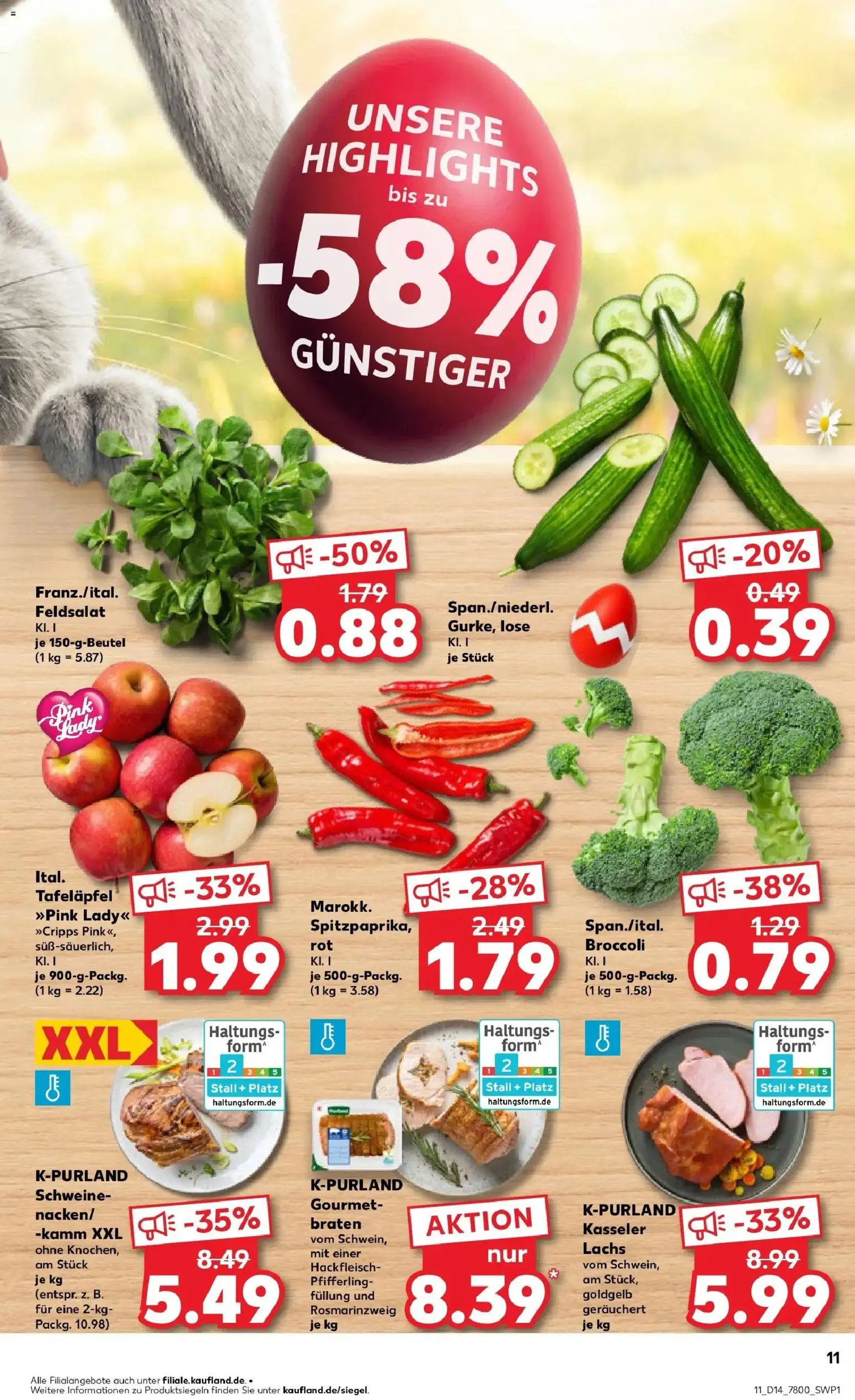 Kaufland Prospekt Überlingen	 – gültig ab 30.03.2026 | Seite: 25 | Produkte: Lachs, Chili, Hackfleisch