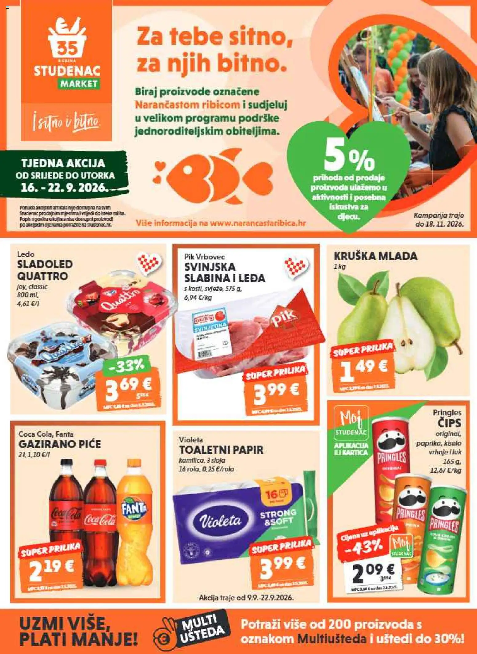 Studenac katalog | vrijedi od 16.09.2026 | Stranica: 1