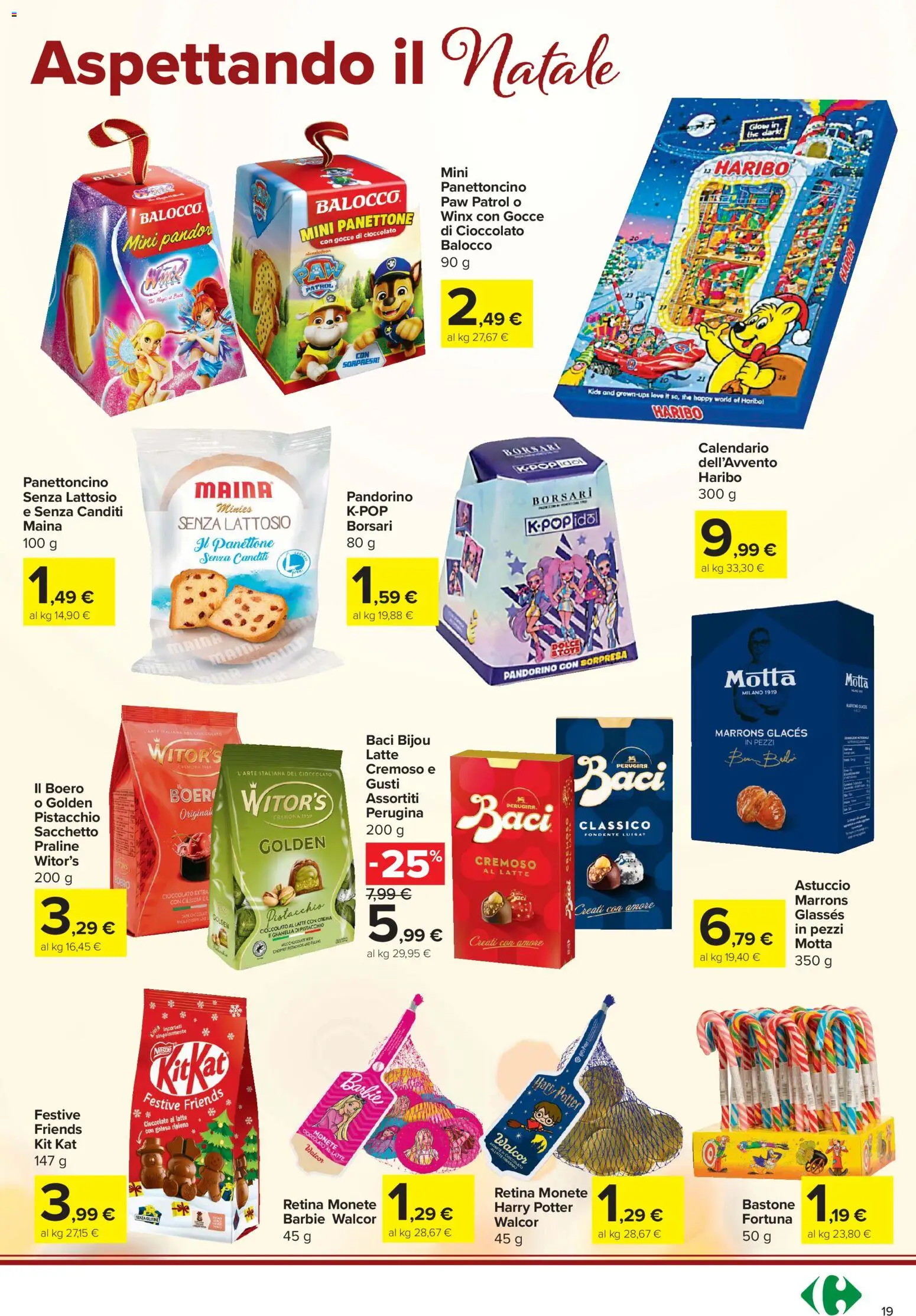 Volantino Carrefour del 22/10/2026 | Pagina: 19 | Prodotti: Pistacchio, Cioccolato, Panettone, Astuccio