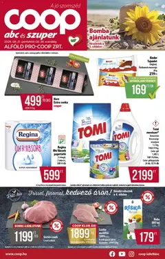 COOP - Abc & szuper / Alföld Pro-Coop Zrt. - amely érvényes a következő dátumtól: 2026.08.21.