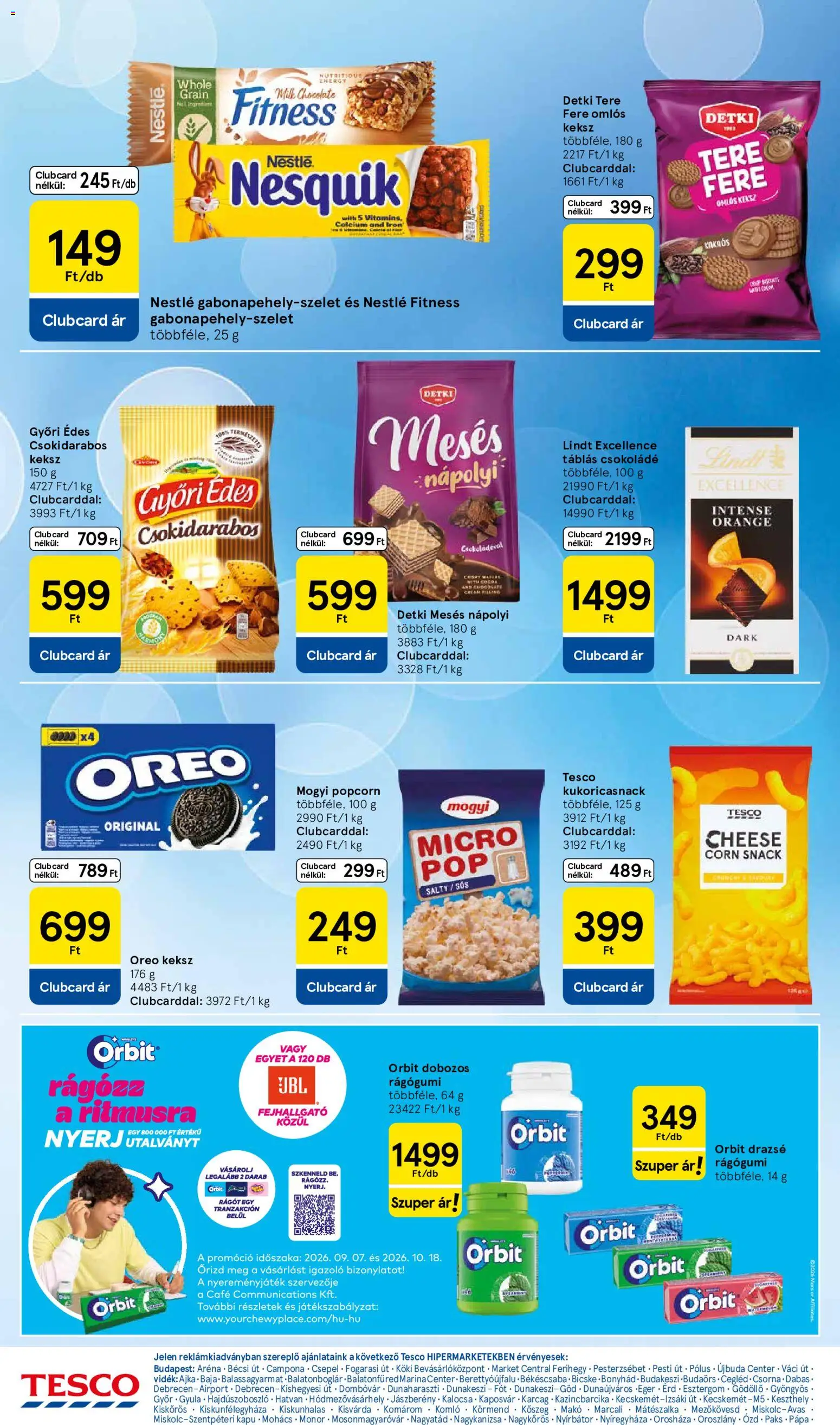 Tesco akciós ujság - amely érvényes a következő dátumtól: 2026.09.24. | Oldal: 18