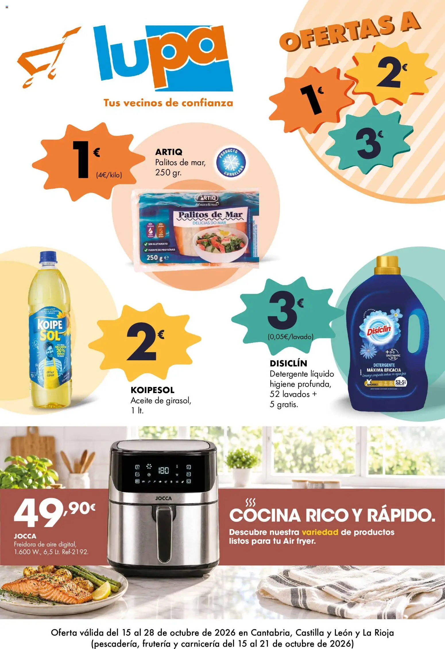 Lupa Supermercados folleto │ válido desde el 15/10/2026 | Página: 1