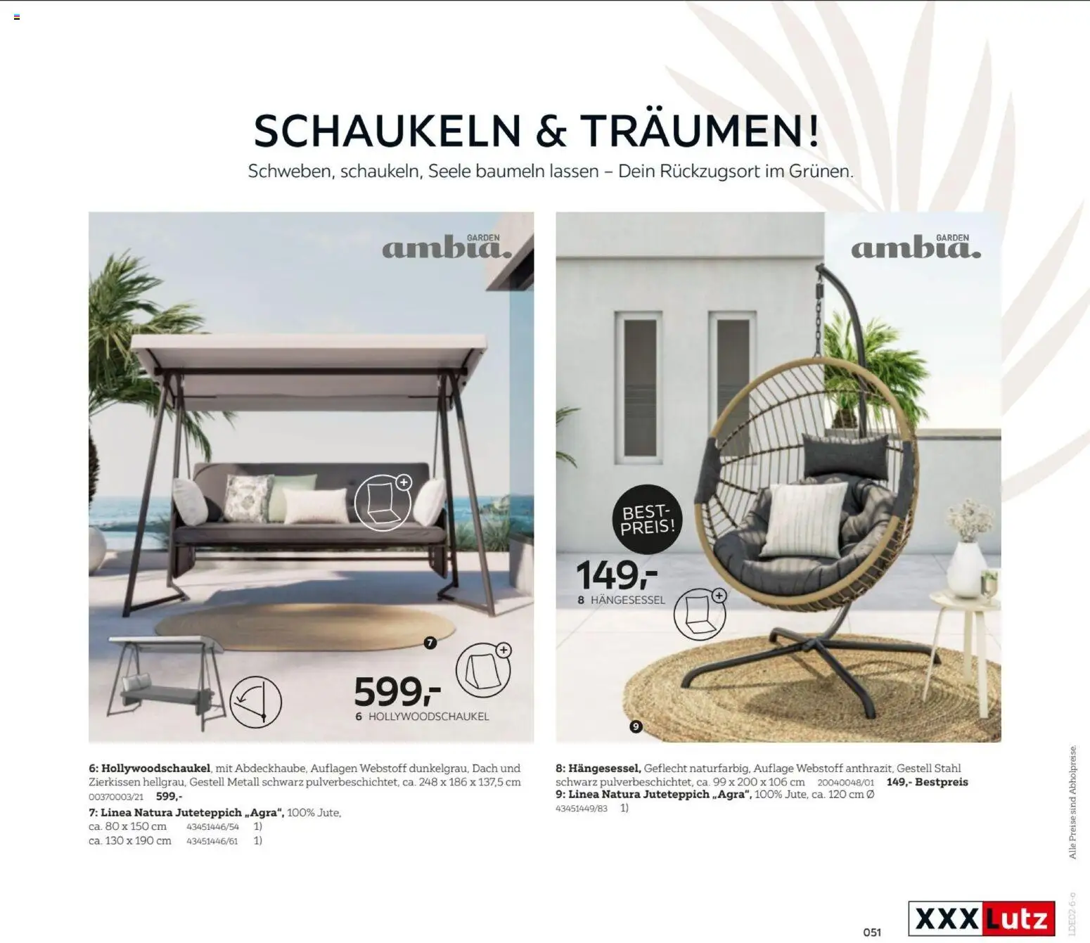 XXXL Lutz My Home Garten – gültig ab 23.02.2026 | Seite: 51