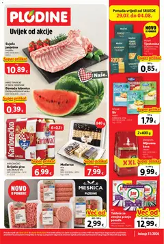 Plodine Katalog - Pregled kataloga iz trgovine Plodine, vrijedi od 29.07.2026