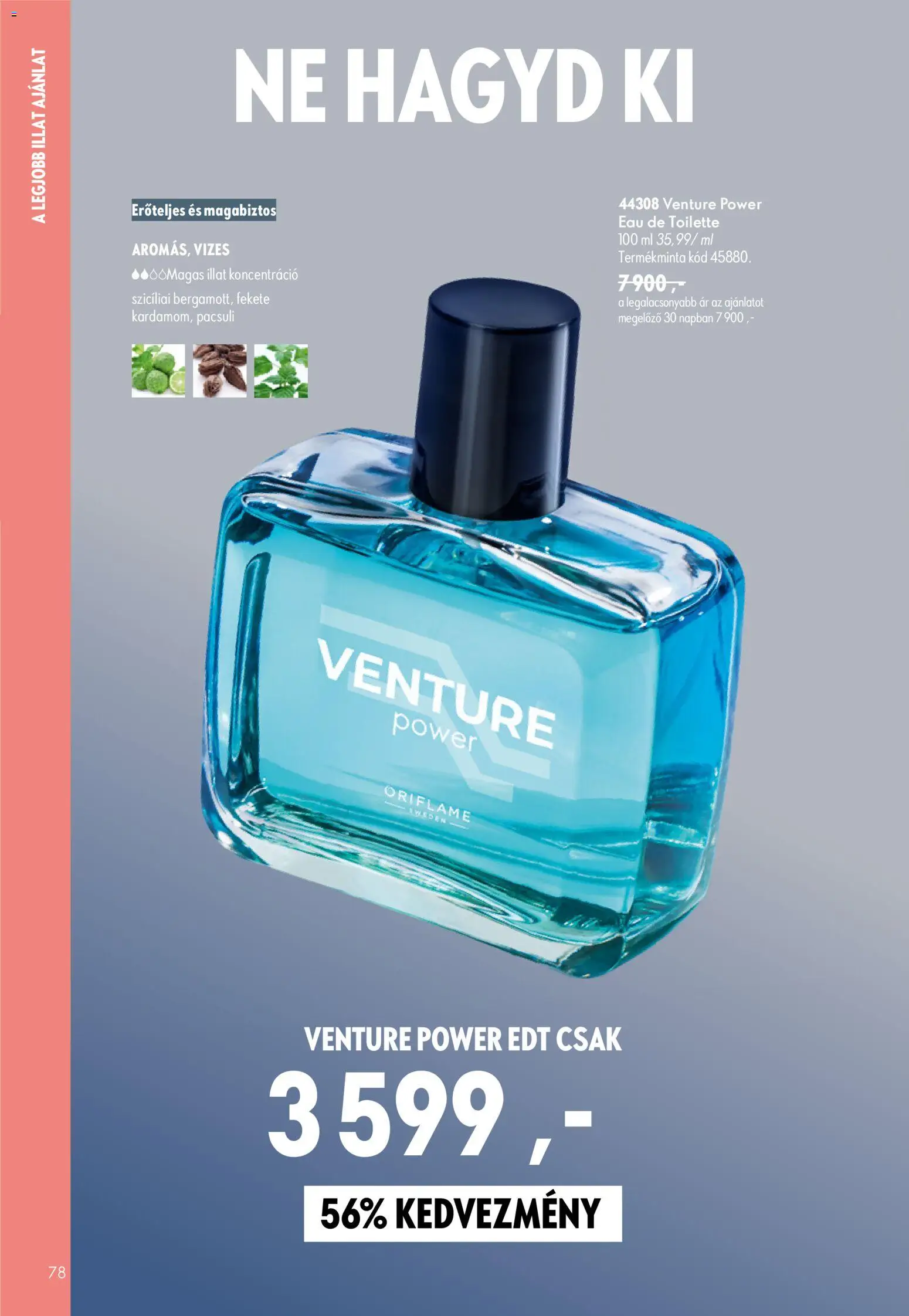 Oriflame akciós ujság - amely érvényes a következő dátumtól: 2026.07.29. | Oldal: 78