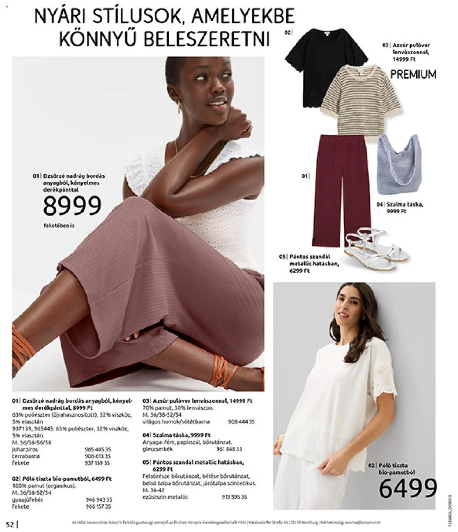 Bonprix akciós ujság - amely érvényes a következő dátumtól: 19.05.2026 | Oldal: 54 | Termékek: Pulóver, Nadrág
