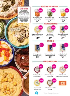 AH Kleintje rode ui framboos dip, 50 g*, Rode ui framboos dip, 50 g - Voorbeeld van een folder van Albert Heijn, geldig van 08-04-2026 | Pagina: 21 | Producten: Dip, Plank, Rode ui, Gember