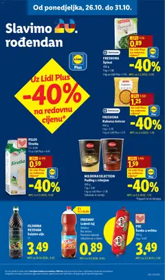 FREEWAY, Ledeni čaj, 2 L, Breskva, Bez šećera - Pregled kataloga iz trgovine Lidl, vrijedi od 26.10.2026 | Stranica: 11