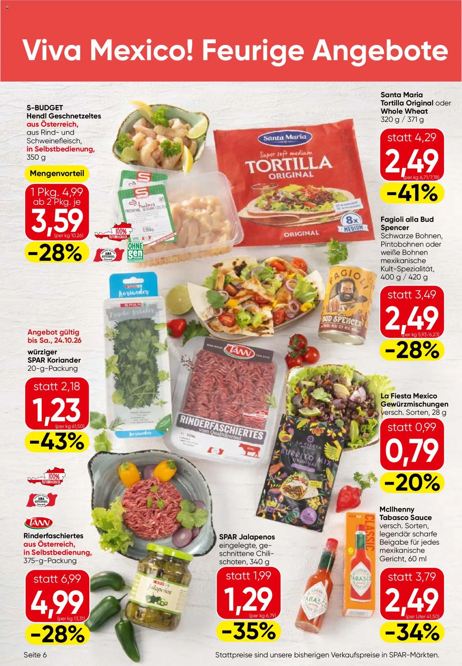 Eurospar Flugblatt gültig ab 22.10.2026 | Seite: 6