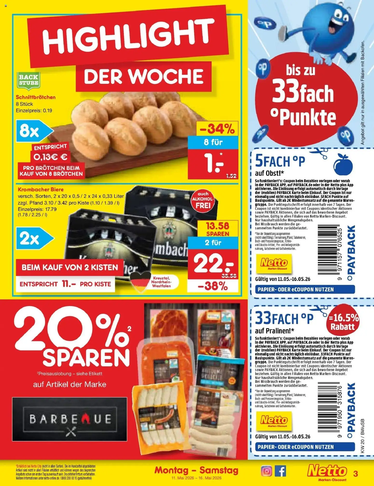 Netto Marken-Discount Prospekt Stemwede-Dielingen	 (ab 10.05.2026) » Angebote | Seite: 3