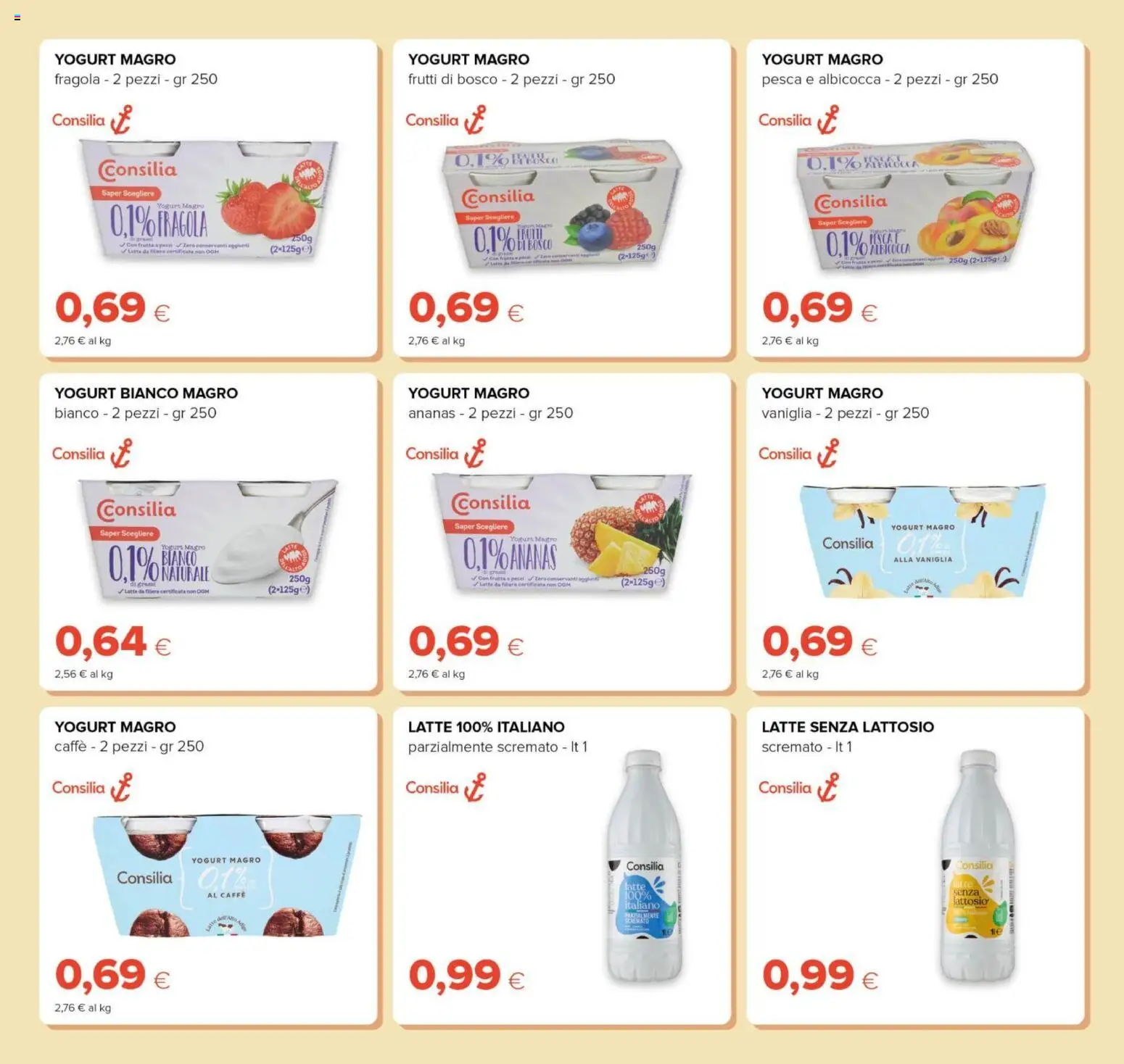 Volantino Oasi del 23.04.2026 | Pagina: 5 | Prodotti: Caffè, Latte, Ananas, Latte senza lattosio