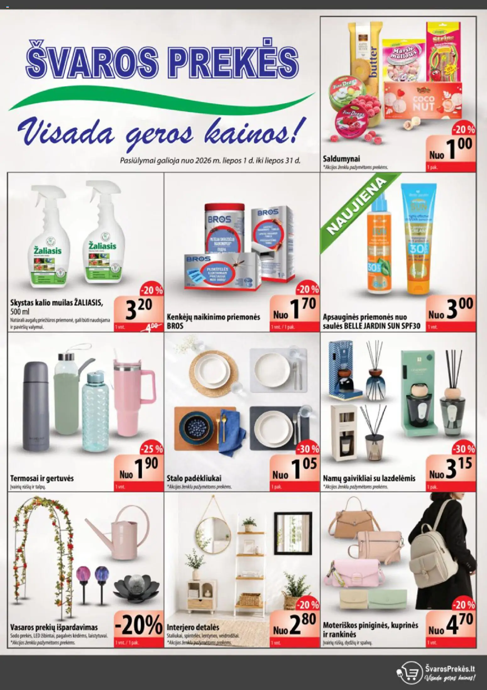 Švaros Prekés leidinys internetu || galioja 2026.07.01 catalogue cover