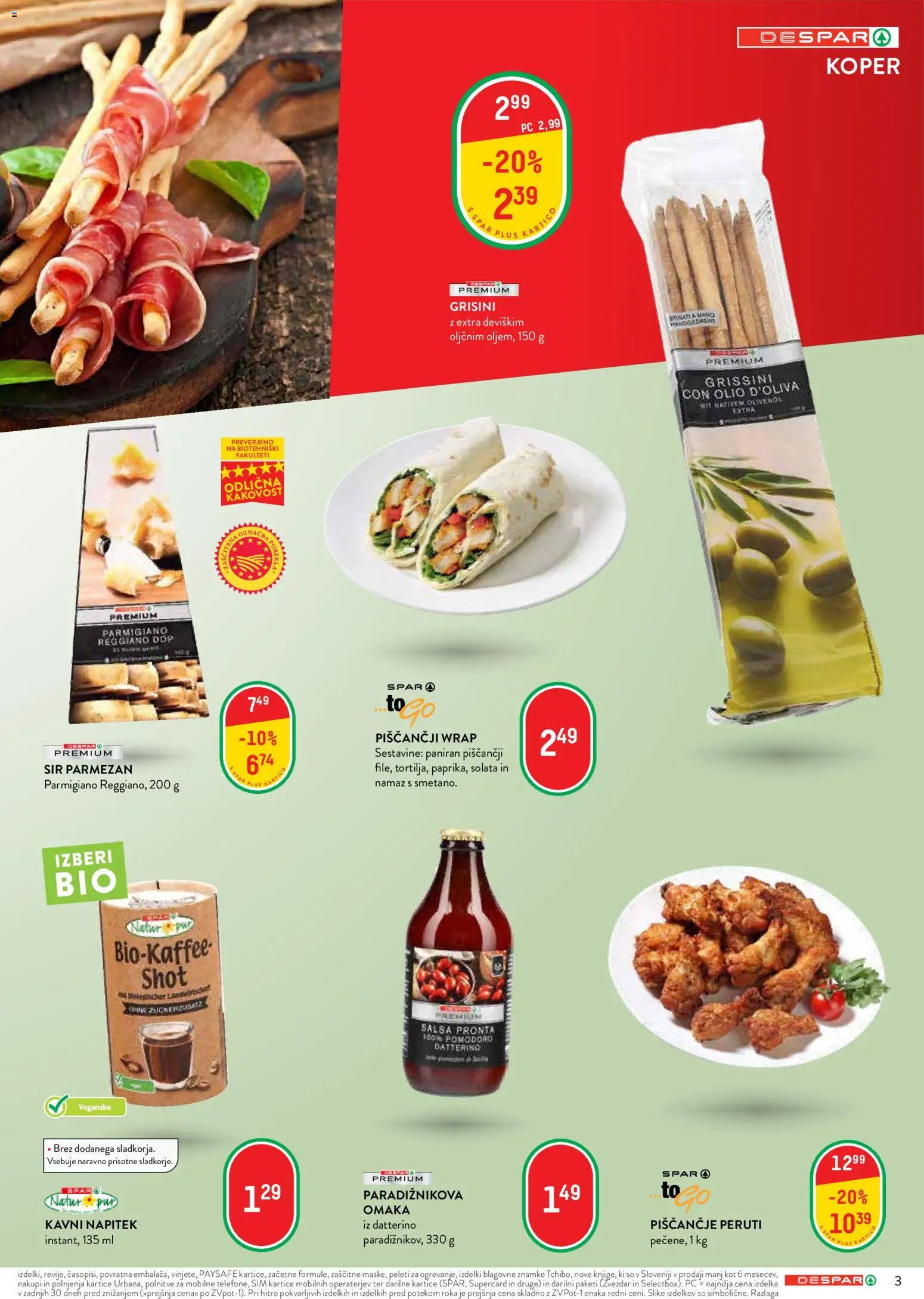 Novi Spar katalog ponudbe – veljaven od 26.08.2026 | Stran: 3