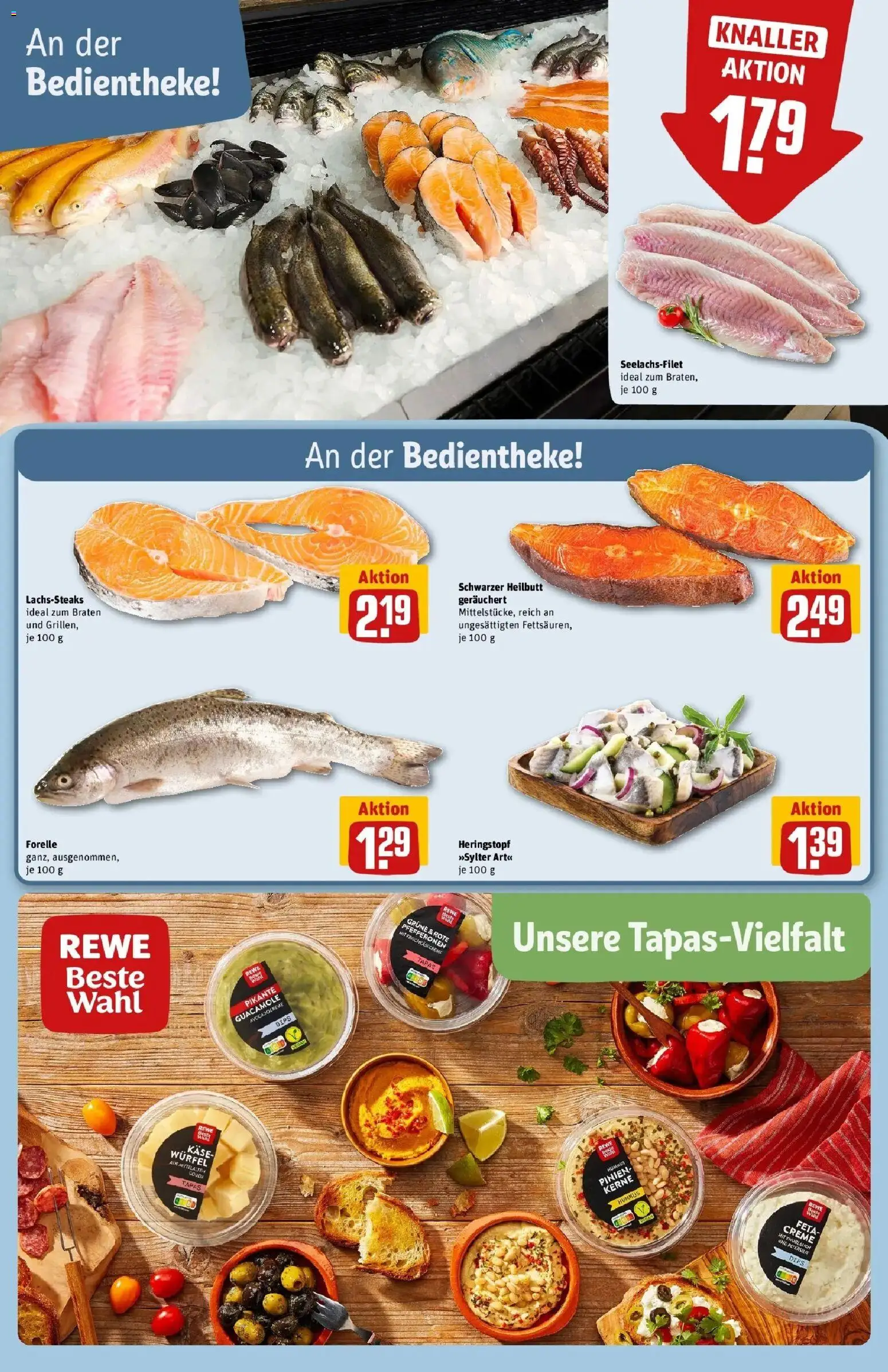 REWE Prospekt ab 12.10.2026 zum Blättern » Angebote | Seite: 10 | Produkte: Gouda, Creme, Hummus, Petersilie