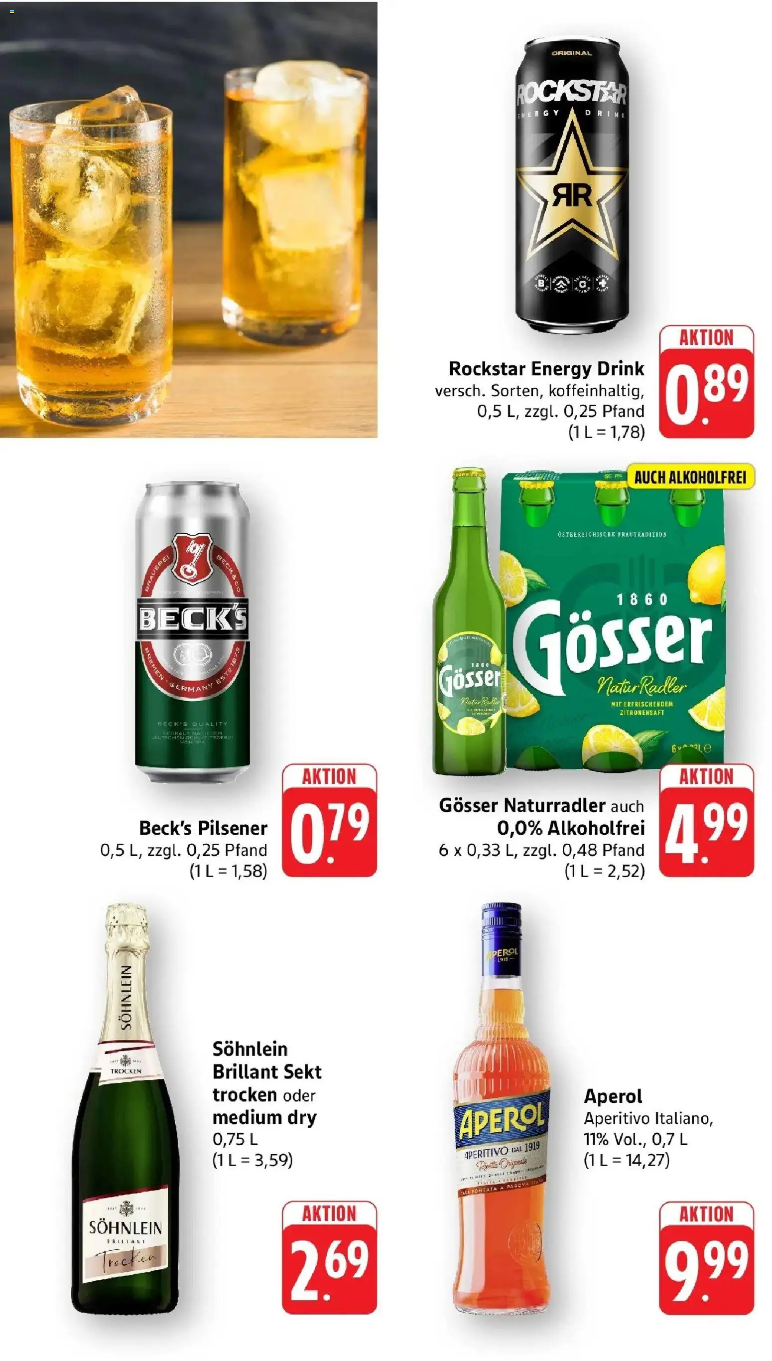nah & gut Prospekt Neuhofen – gültig ab 14.09.2026 | Seite: 8 | Produkte: Energy, Sekt, Rockstar, Radler