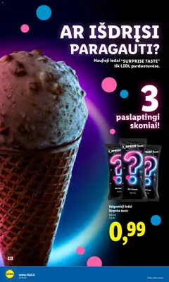 LIDL leidinys galioja nuo 2026.09.21 | Puslapis: 30 | Prekių: Ledai, Valgomieji ledai