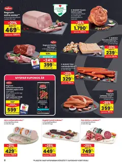 Spar akciós újság - amely érvényes a következő dátumtól: 11.06.2026 | Oldal: 8