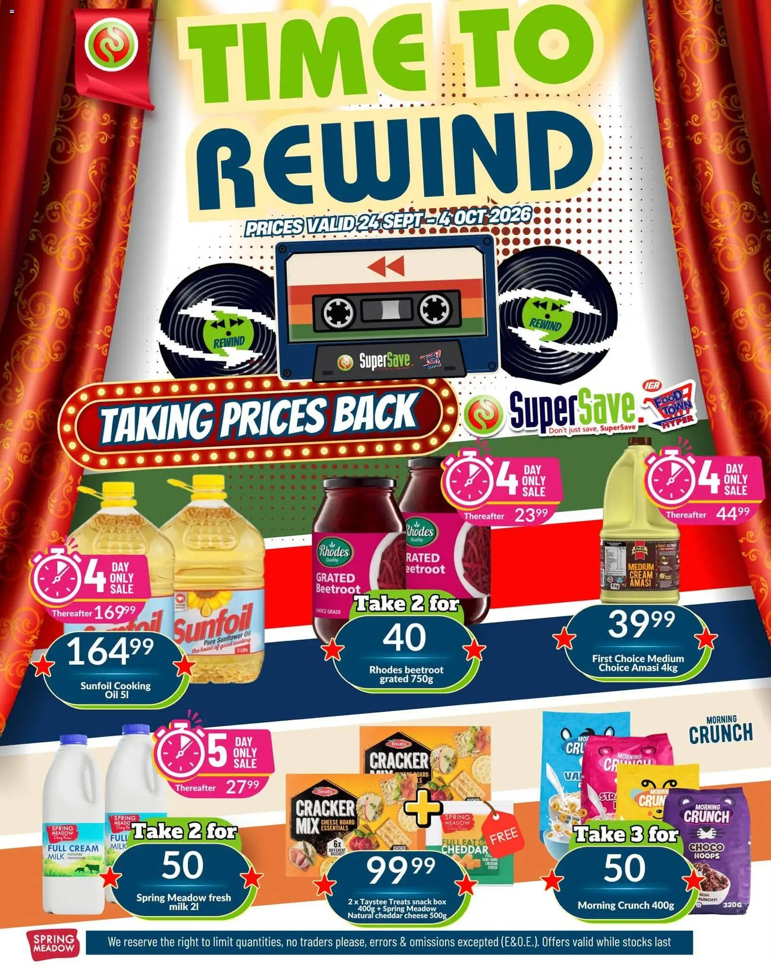 New Super Save catalogue – valid from 24/09/2026 | Page: 22 | Products: Box, Milk, Cheese, Cheddar