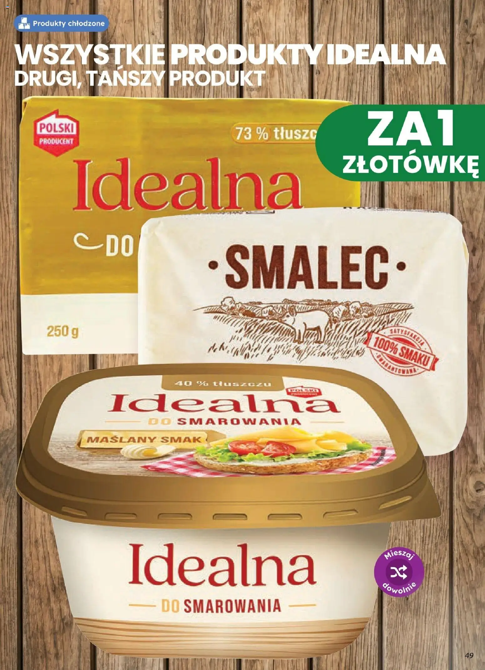 Dino gazetka od 21.10.2026 | Strona: 49 | Produkty: Smalec