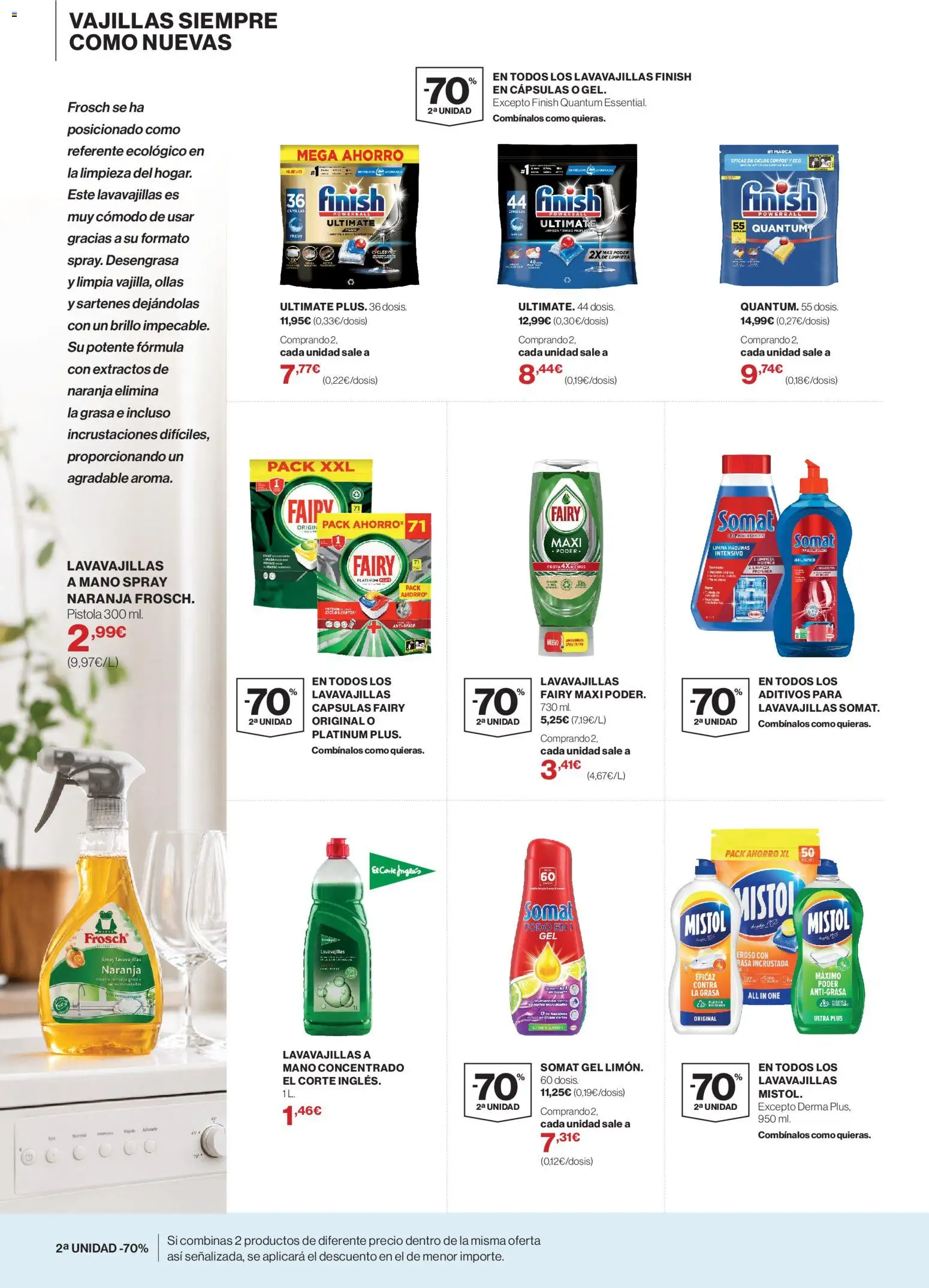 Hipercor Limpieza y Cuidado del Hogar │ válido desde el 26/08/2026 | Página: 6 | Productos: Cápsulas, Ollas, Lavavajillas