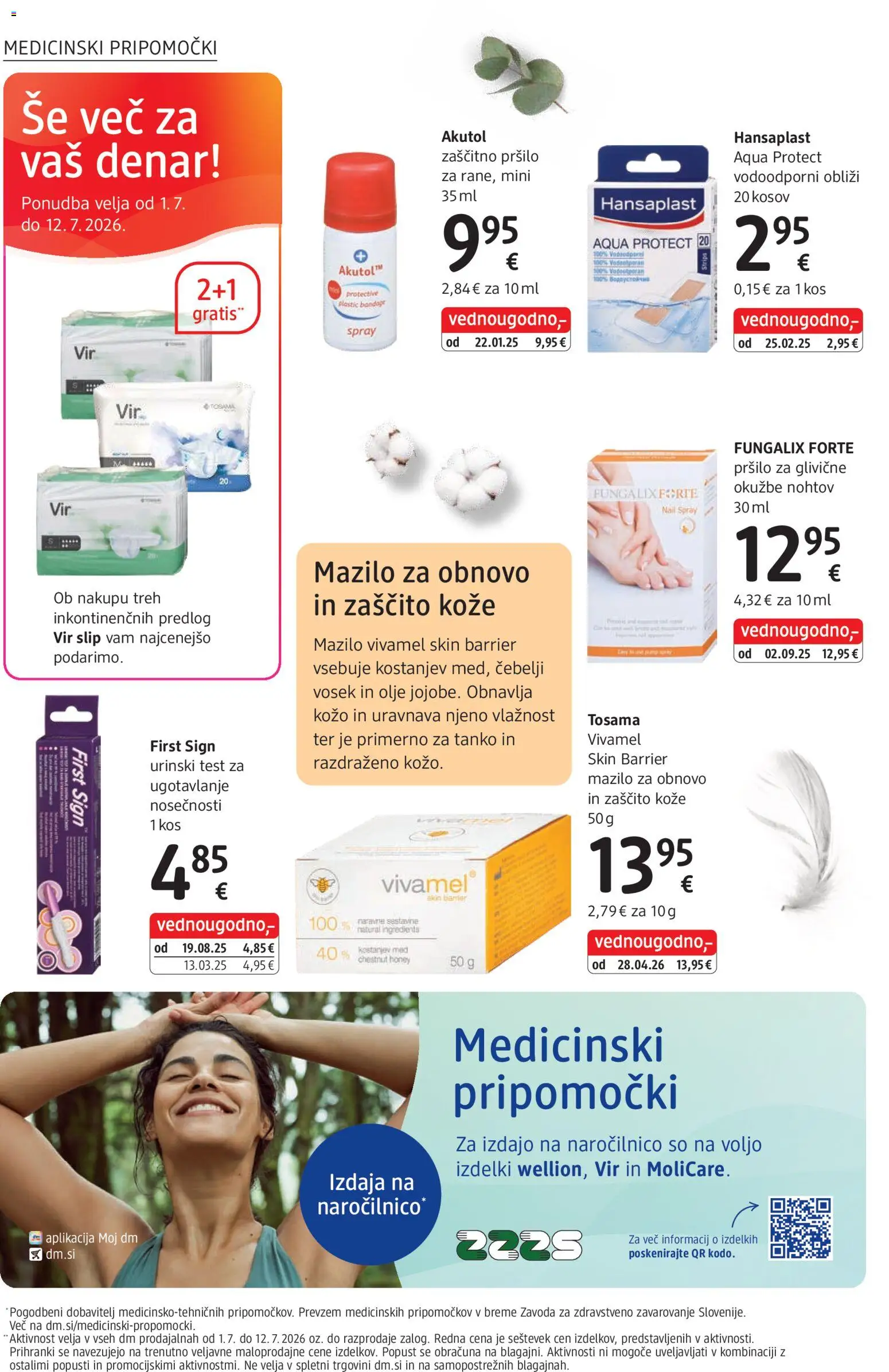 Novi DM Drogerie Markt katalog ponudbe – veljaven od 01.07.2026 | Stran: 30 | Izdelki: Kos, Olje