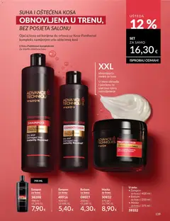 Avon Katalog - Pregled kataloga iz trgovine Avon, vrijedi od 01.05.2026 | Stranica: 139 | Proizvodi: Šampon, Maska za kosu, Maska
