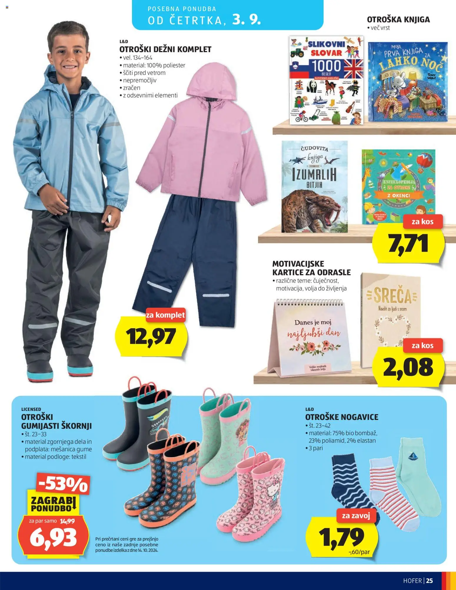 Hofer SI katalog | vrijedi od 26.08.2026 | Stranica: 25 | Proizvodi: Zavoj, Knjiga