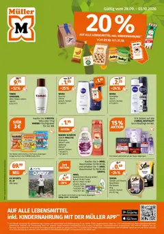 Müller Drogerie-Highlights ab 28.09.2026 gültig