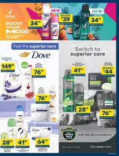 Pick n Pay specials catalogue – valid from 23/10/2026 | Page: 7 | Products: Shower, Body cream, Deodorant, Body wash