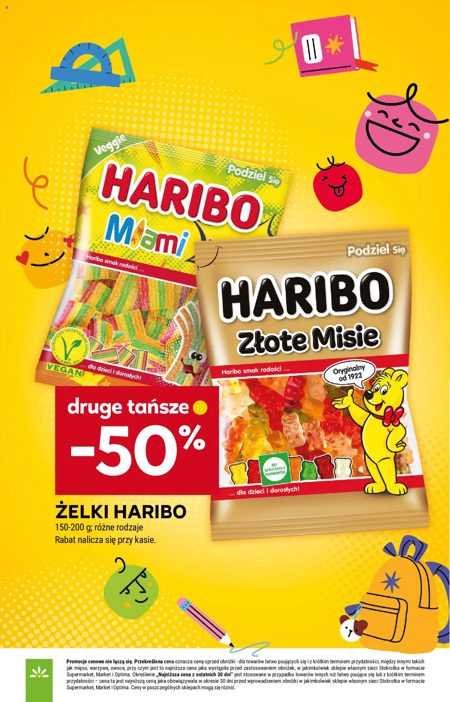 Stokrotka gazetka - Market od 18.06.2026 | Strona: 25 | Produkty: Żelki haribo, Stokrotka, Żelki