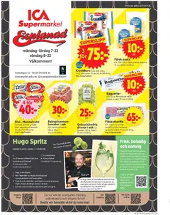ICA Supermarket - Aktuella erbjudanden - Förhandsvisning av reklamblad från butik ICA Supermarket aktuell från 06/07/2026