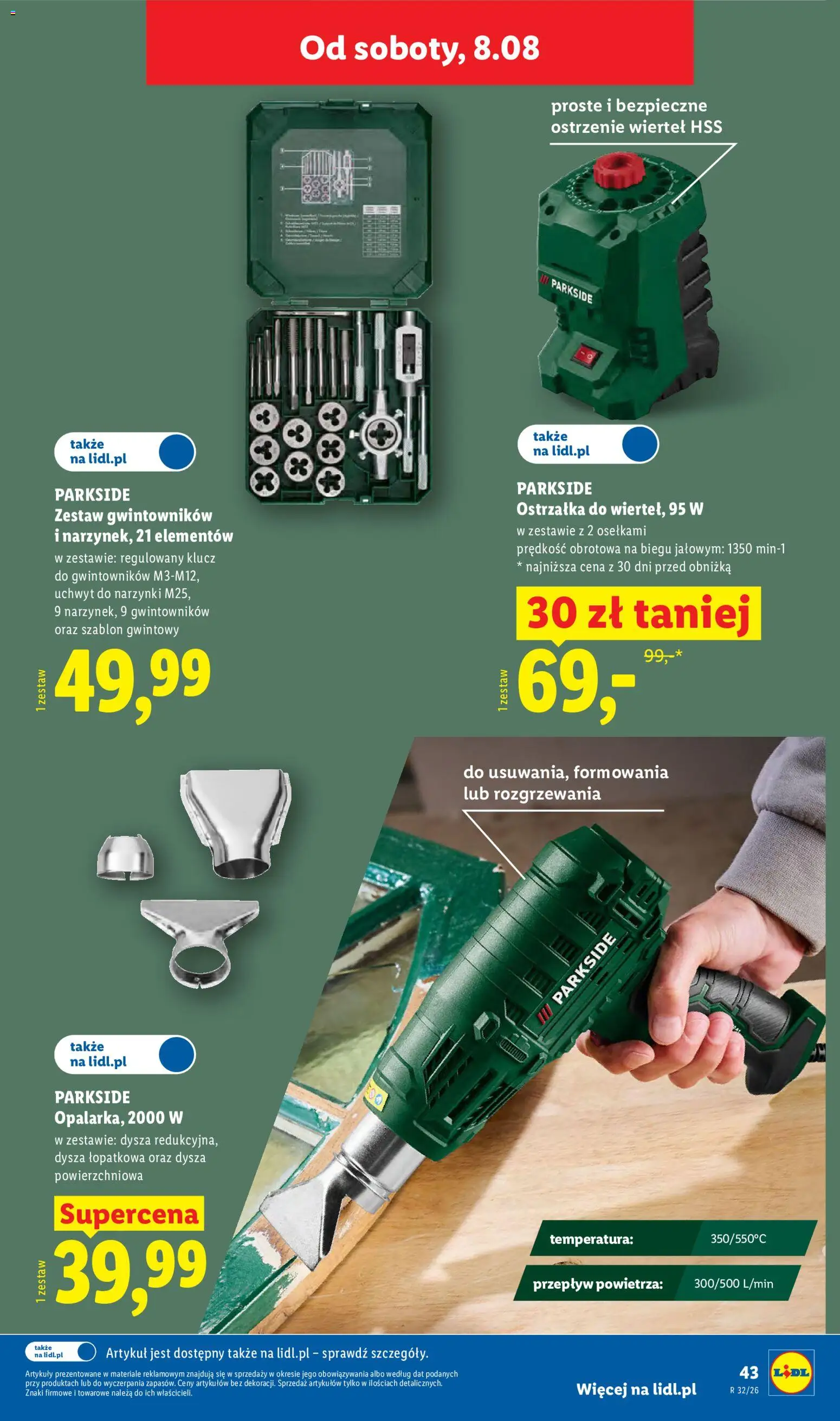 Lidl Polsko katalog od 03.08.2026 | Strana: 49 | Produkty: Parkside