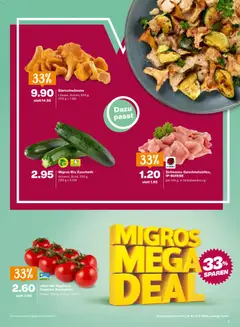 «Aus der Region.» Tomaten Aromatico, Schale, 300 g ab 03.09.2026 gültig | Seite: 3 | Produkte: Zucchini, Tomaten