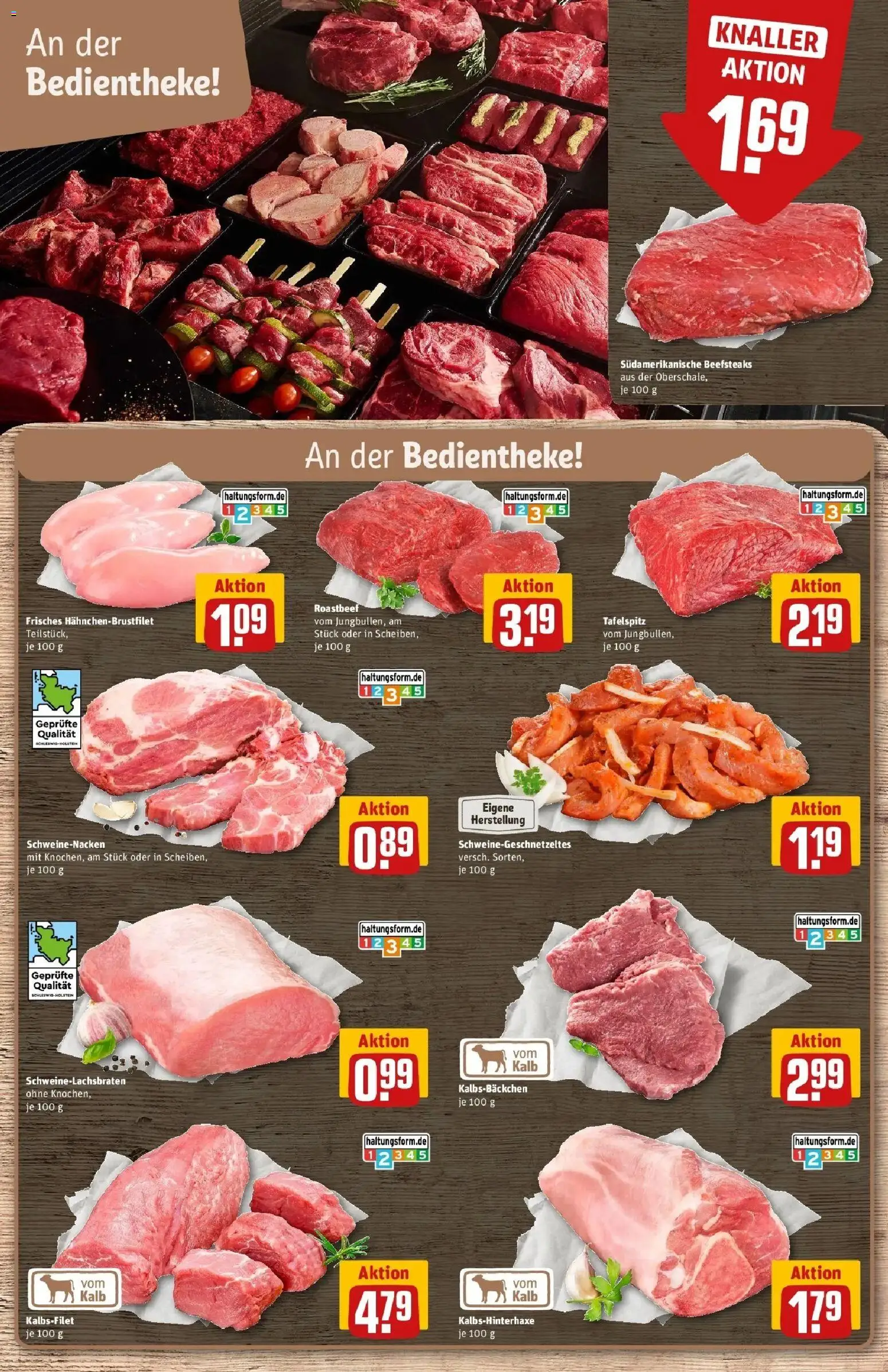 REWE Prospekt ab 05.10.2026 zum Blättern » Angebote | Seite: 10 | Produkte: Tafelspitz, Schweinenacken, Roastbeef