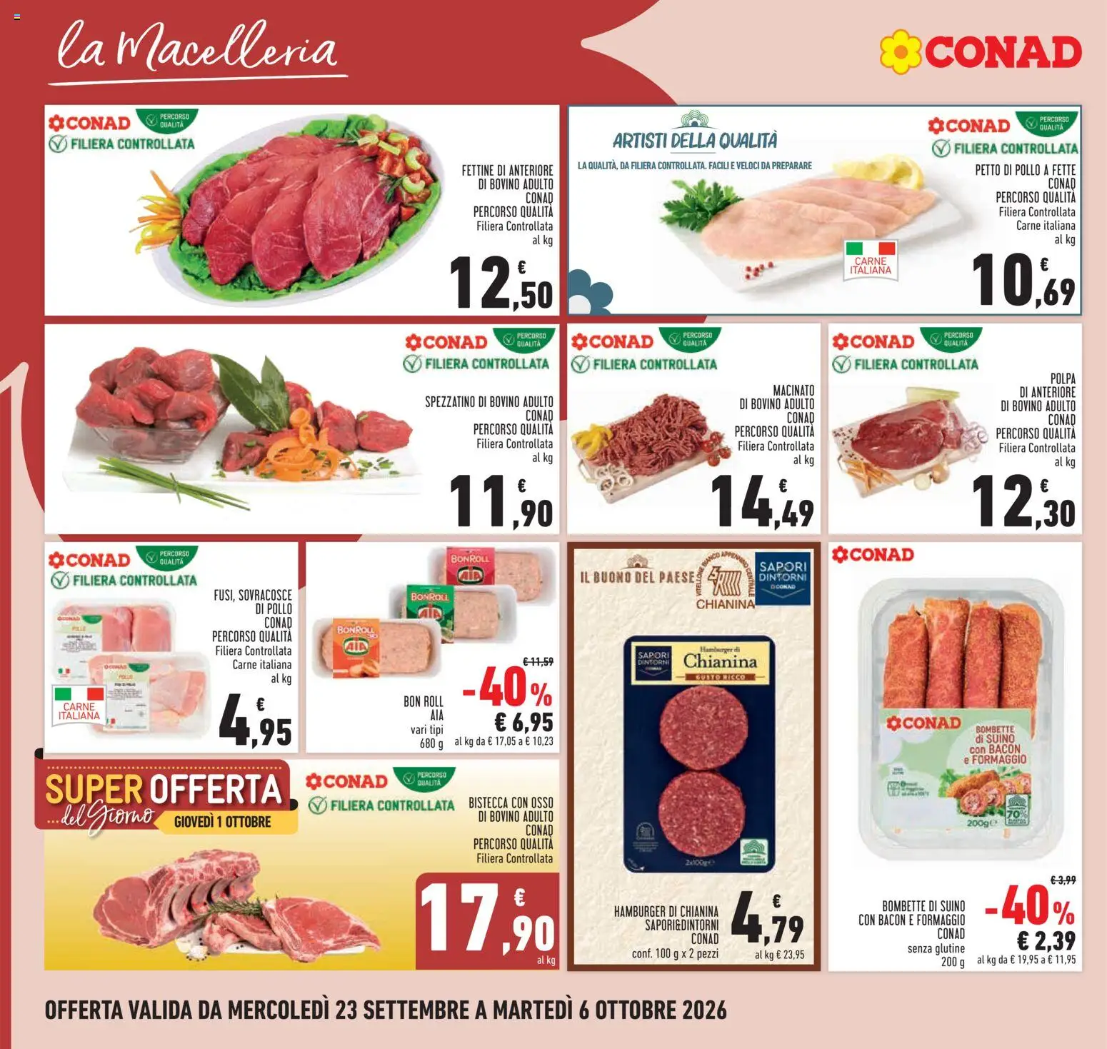 Volantino Conad del 23/09/2026 | Pagina: 10