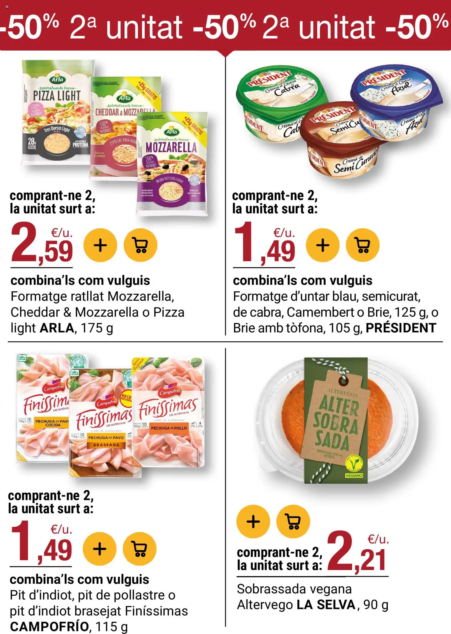 Bonpreu folleto │ válido desde el 15/09/2026 | Página: 36 | Productos: Queso, Pizza, Crema, Pollo