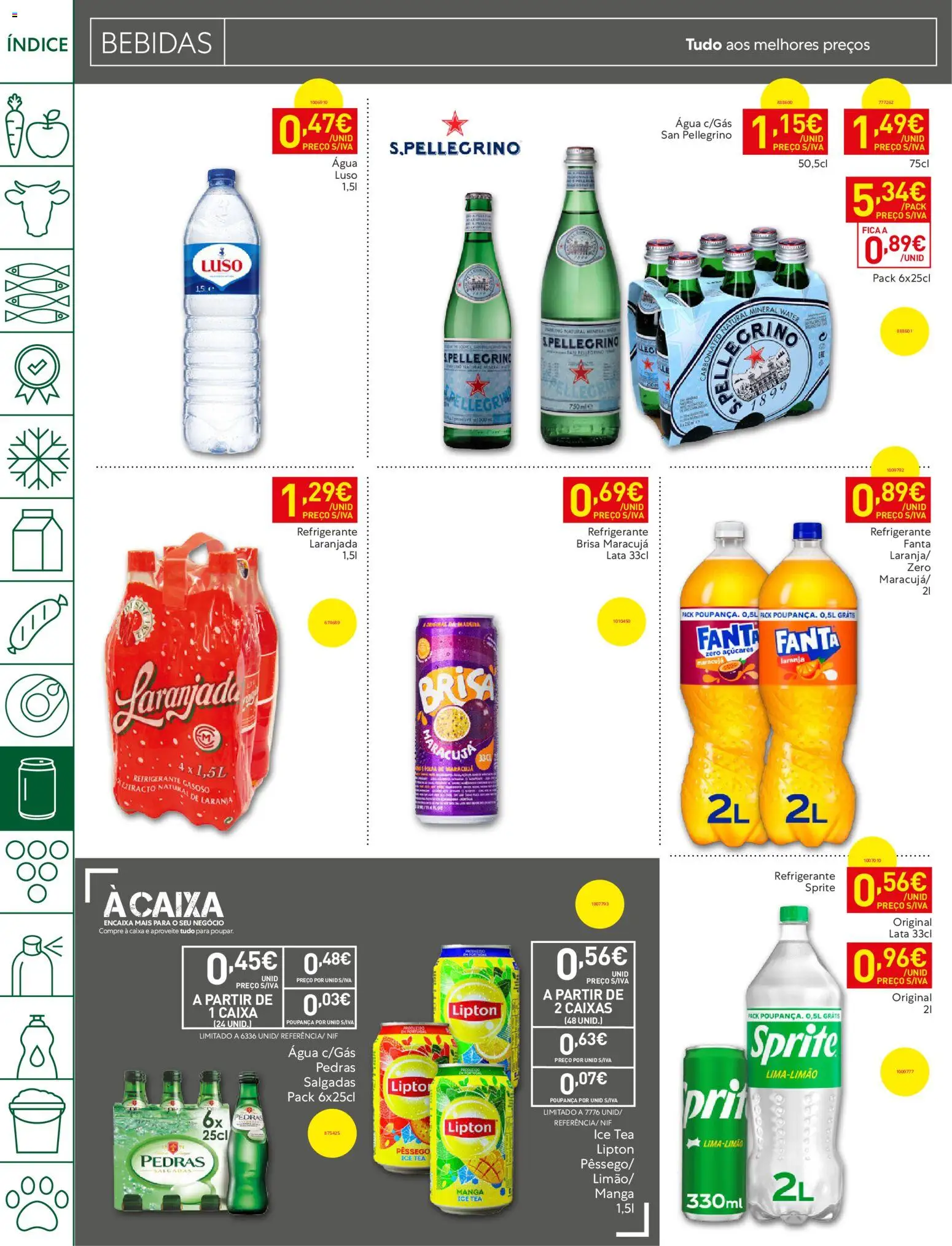 Recheio folheto Madeira │ válido de 11/08/2026 | Página: 24 | Produtos: Agua, Manga, Bebidas, Caixa