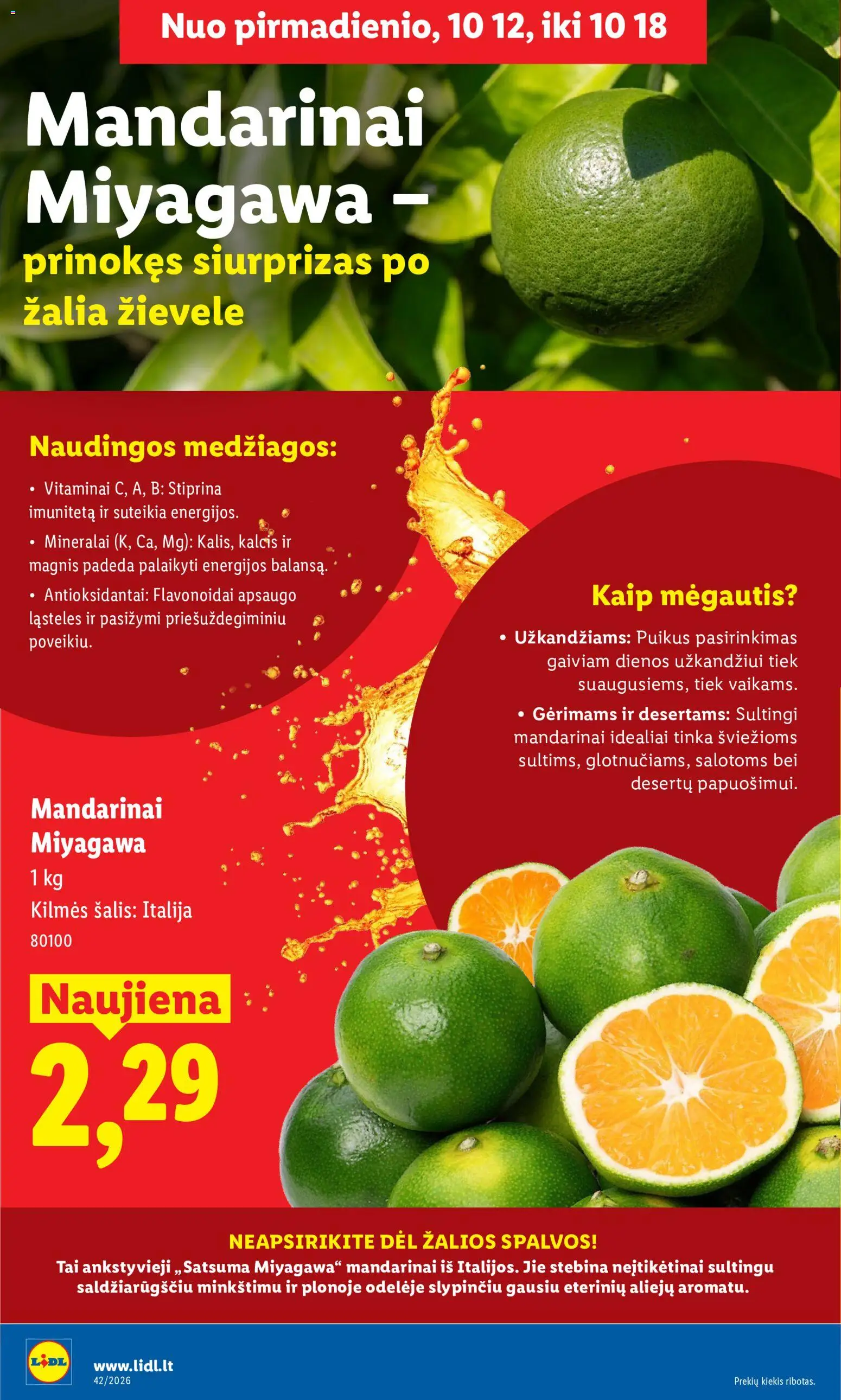 LIDL akcijos nuo 2026.10.12 | Puslapis: 6
