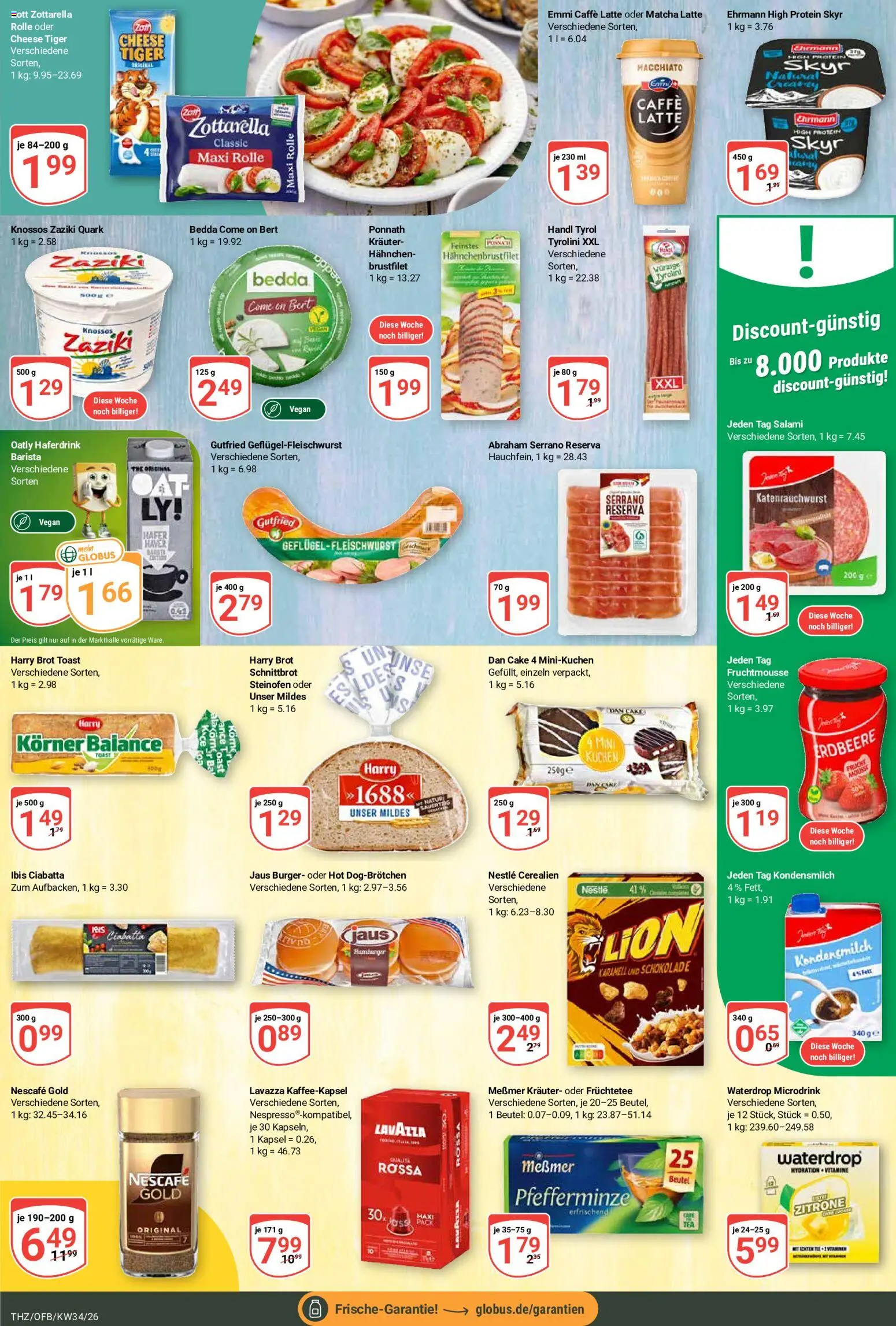 Globus Prospekt Theißen – gültig ab 17.08.2026 | Seite: 17 | Produkte: Früchtetee, Toast, Messmer, Zitrone