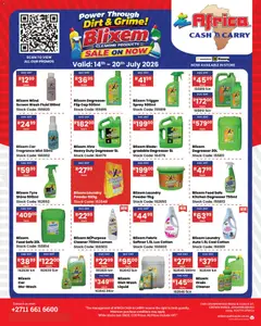 Africa Cash & Carry specials catalogue – valid from 14/07/2026