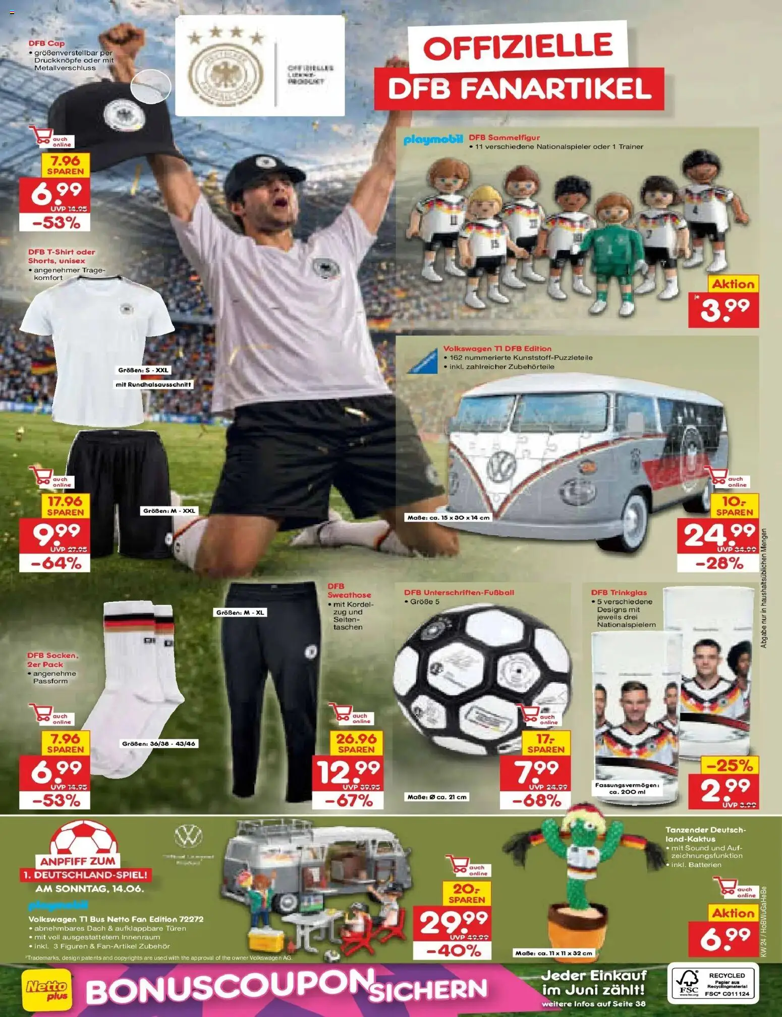 Netto Marken-Discount Prospekt Hannover – gültig ab 08.06.2026 | Seite: 2 | Produkte: Sweathose, Batterien