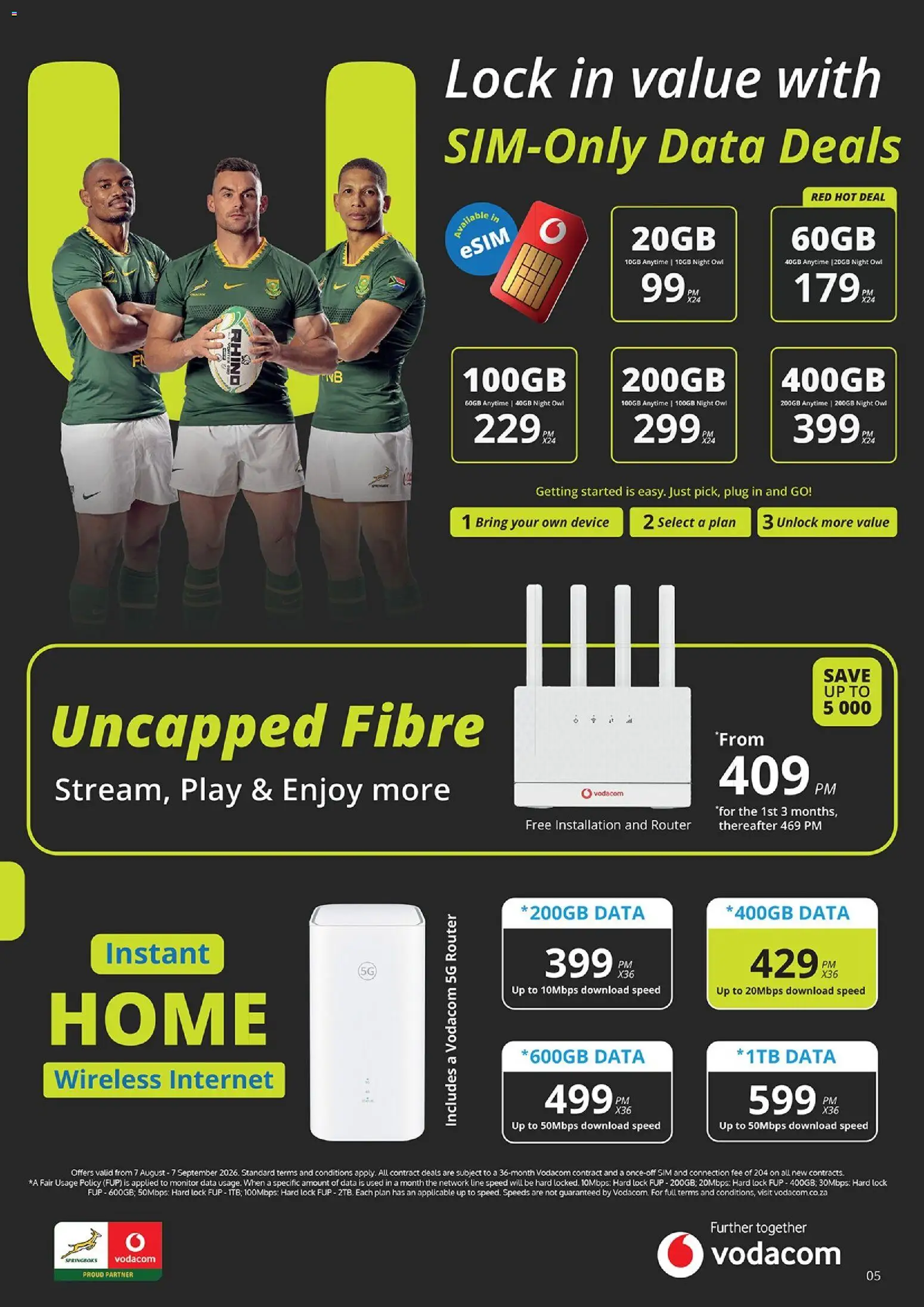 New Cellucity catalogue – valid from 07/08/2026 | Page: 5 | Products: Data, Sim, Router, Lock
