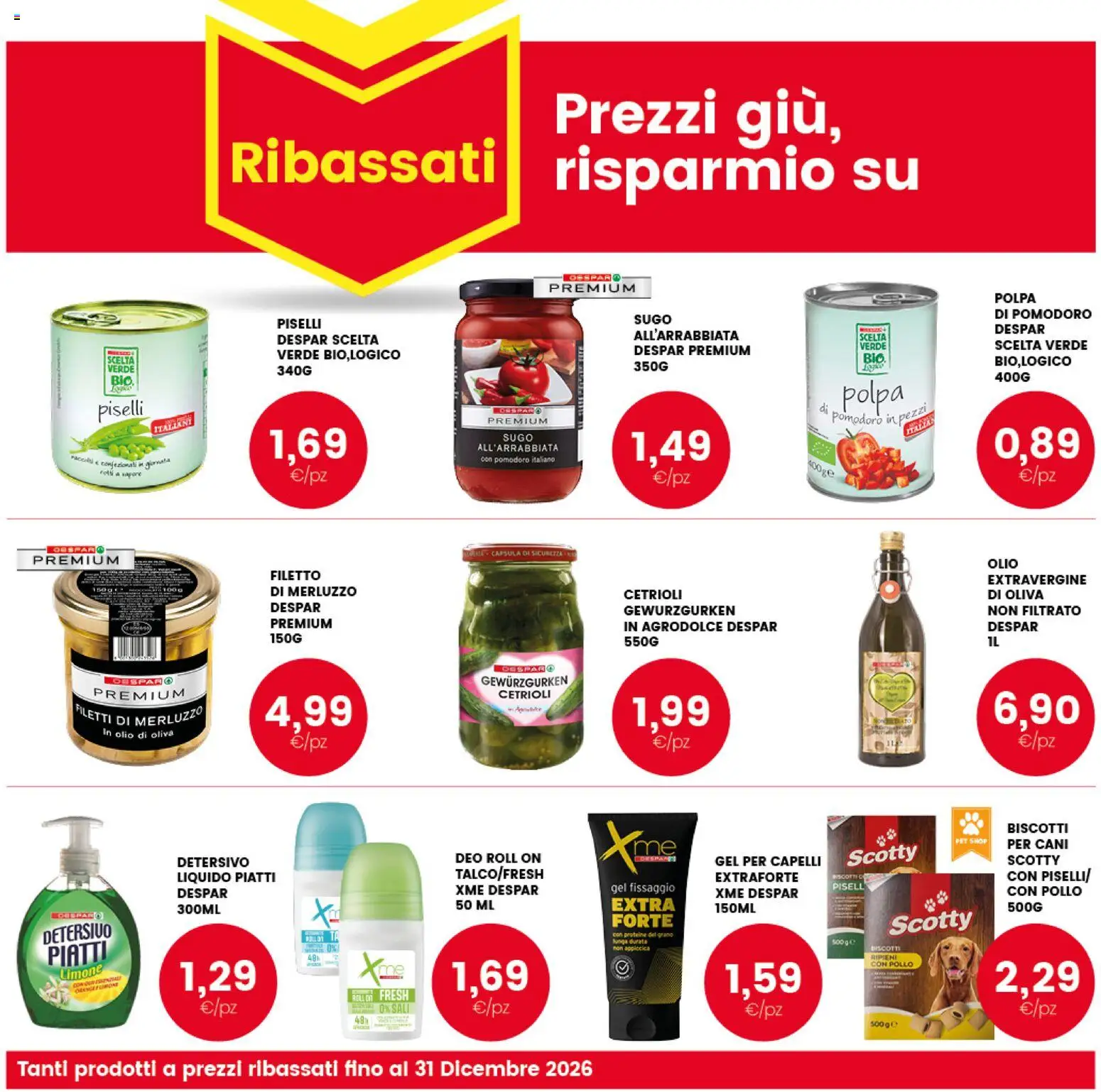 Volantino Interspar del 01/10/2026 | Pagina: 33 | Prodotti: Limone, Olio, Sugo, Olio di Oliva