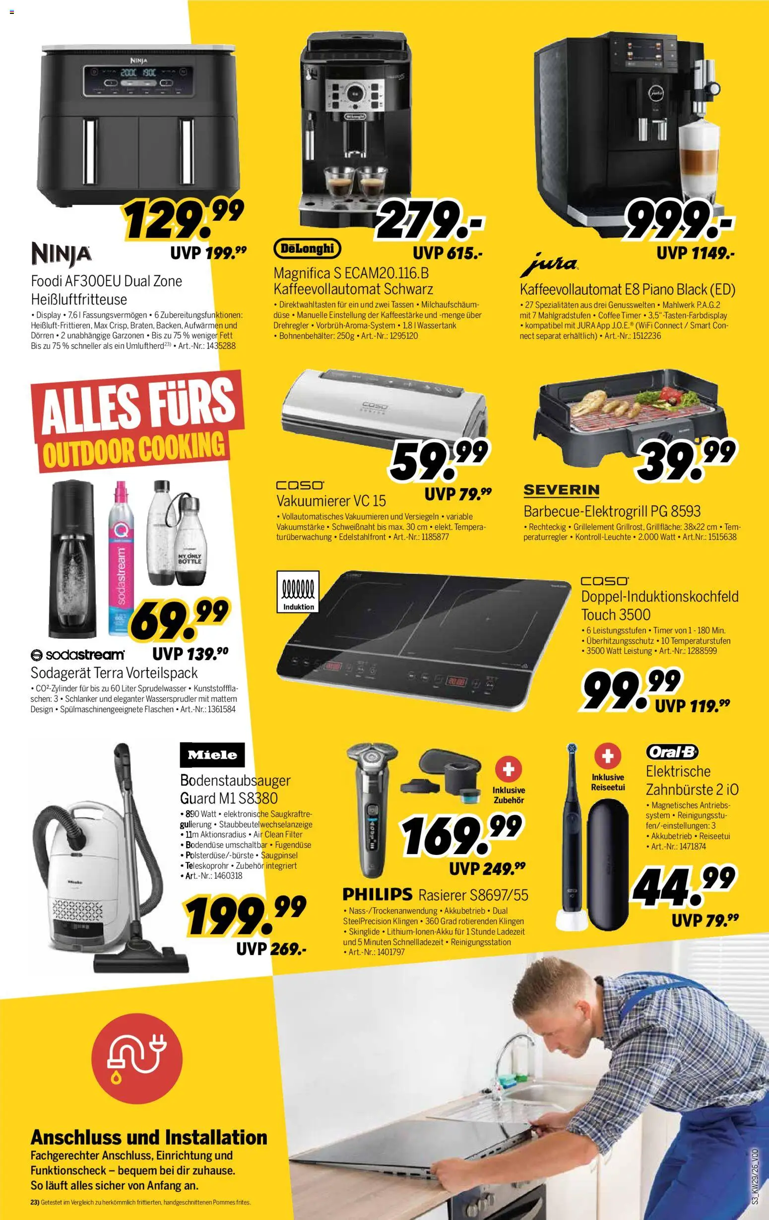Medimax Prospekt – gültig ab 11.07.2026 | Seite: 3 | Produkte: Rasierer, Vakuumierer, Spezialitäten, Zahnbürste