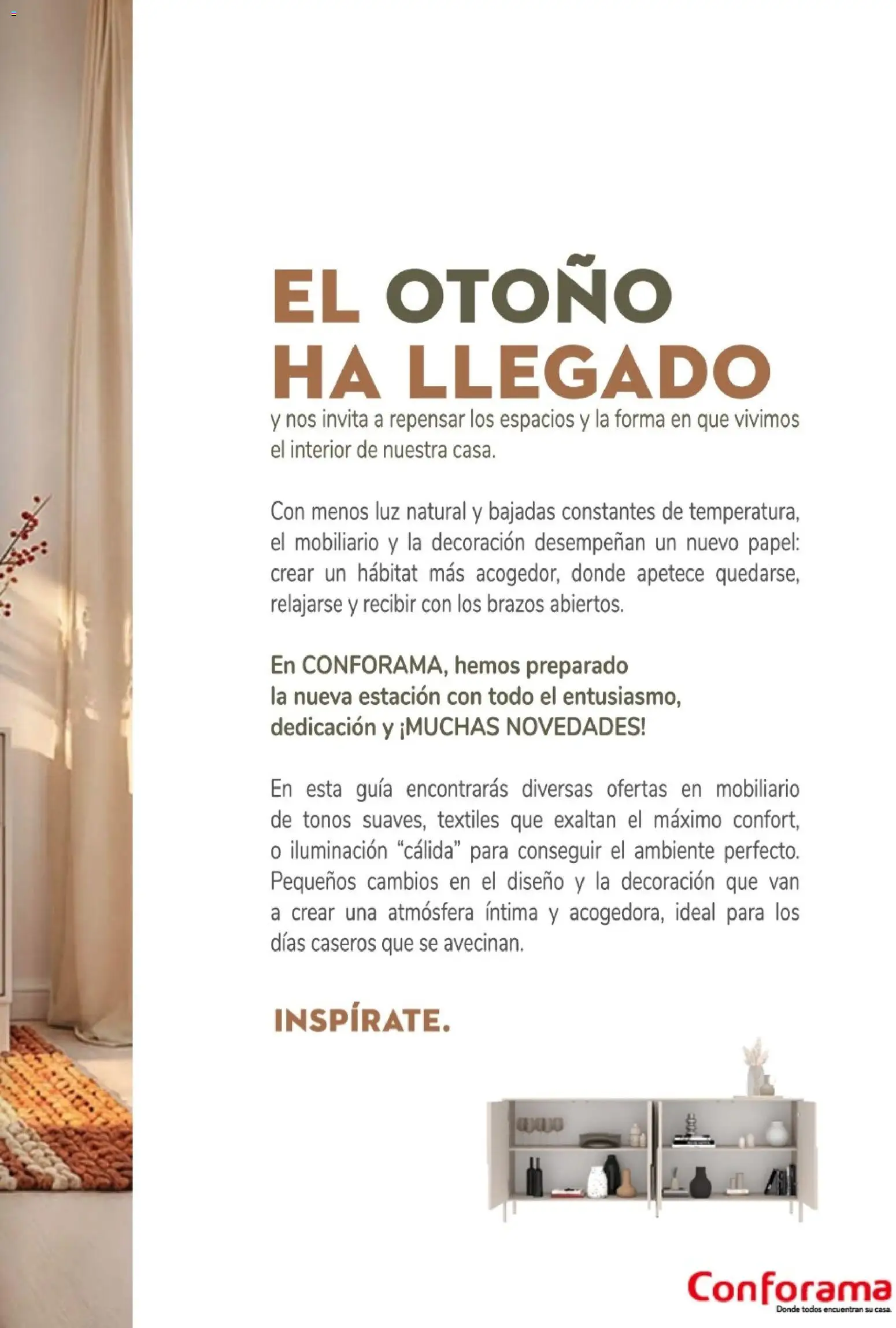 Conforama Guía de otoño 2026 │ válido desde el 30/09/2026 | Página: 3 | Productos: Iluminación, Decoración