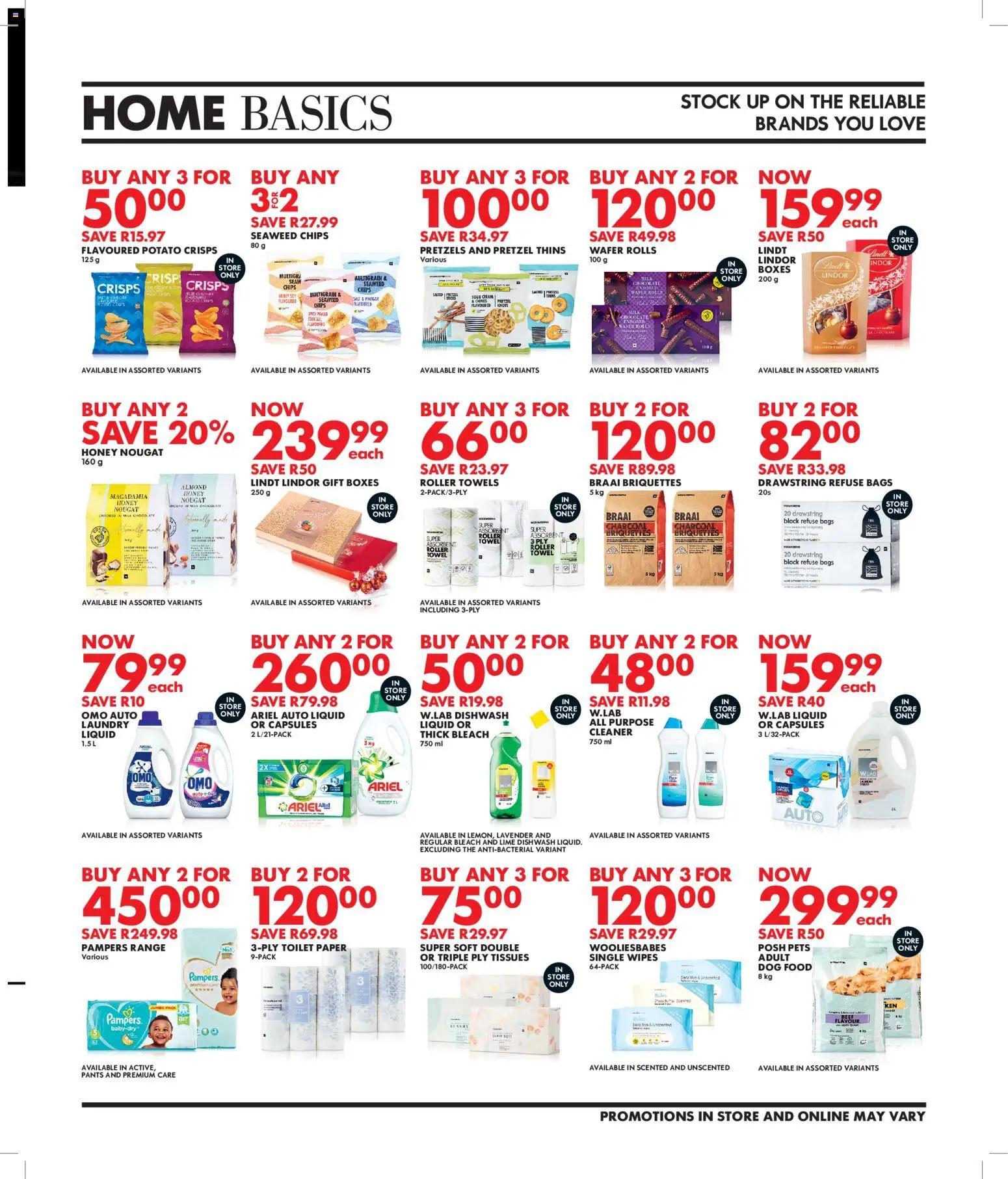New Woolworths catalogue – valid from 04.05.2026 | Page: 7 | Products: Bleach, Cream, Stock, Tissues